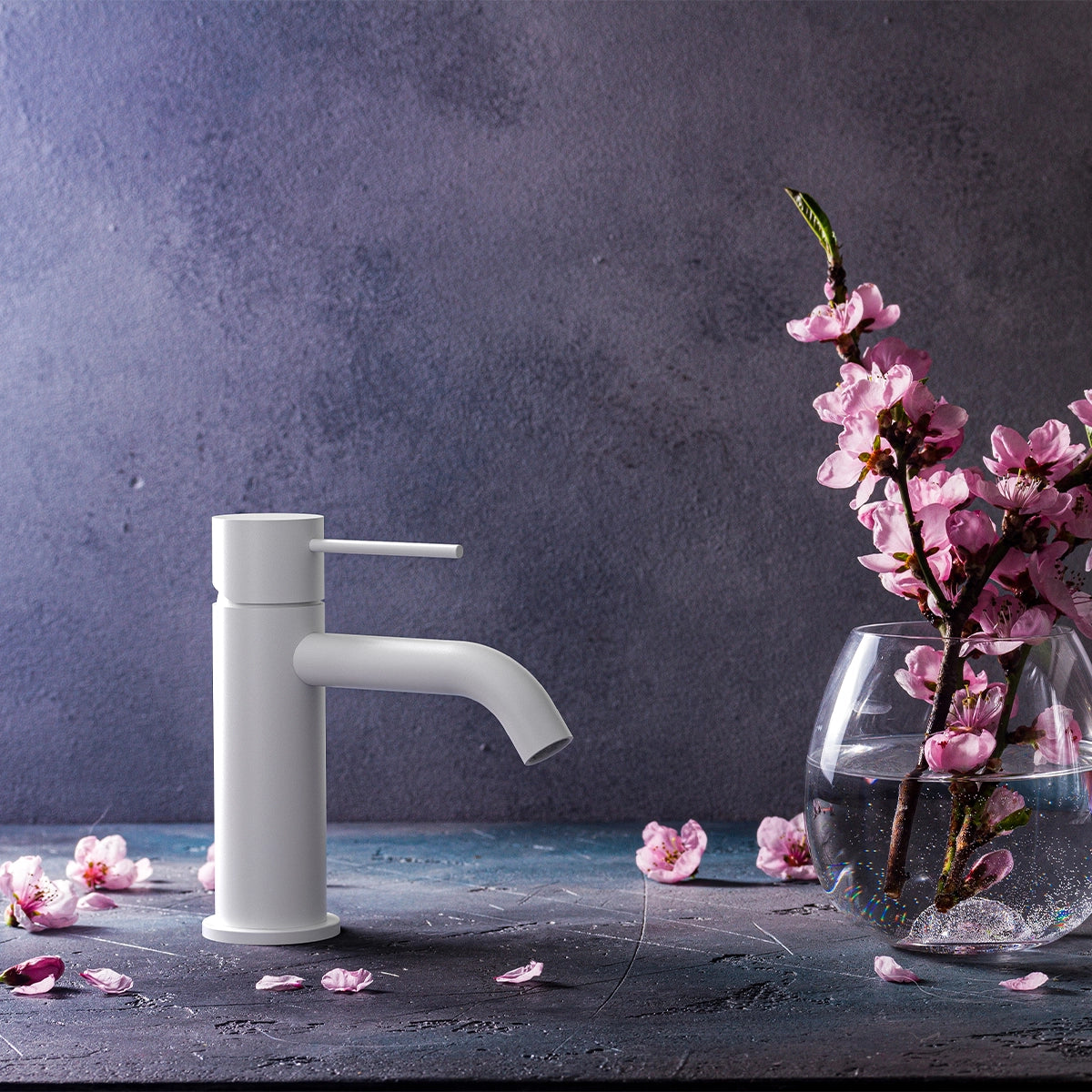 Mecca Basin Mixer Matte White