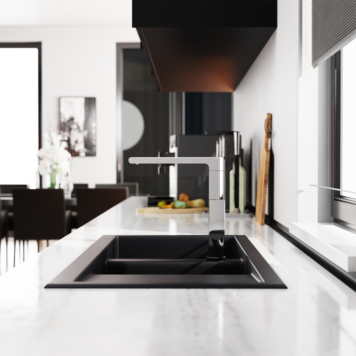 Bianca Kitchen Mixer Chrome