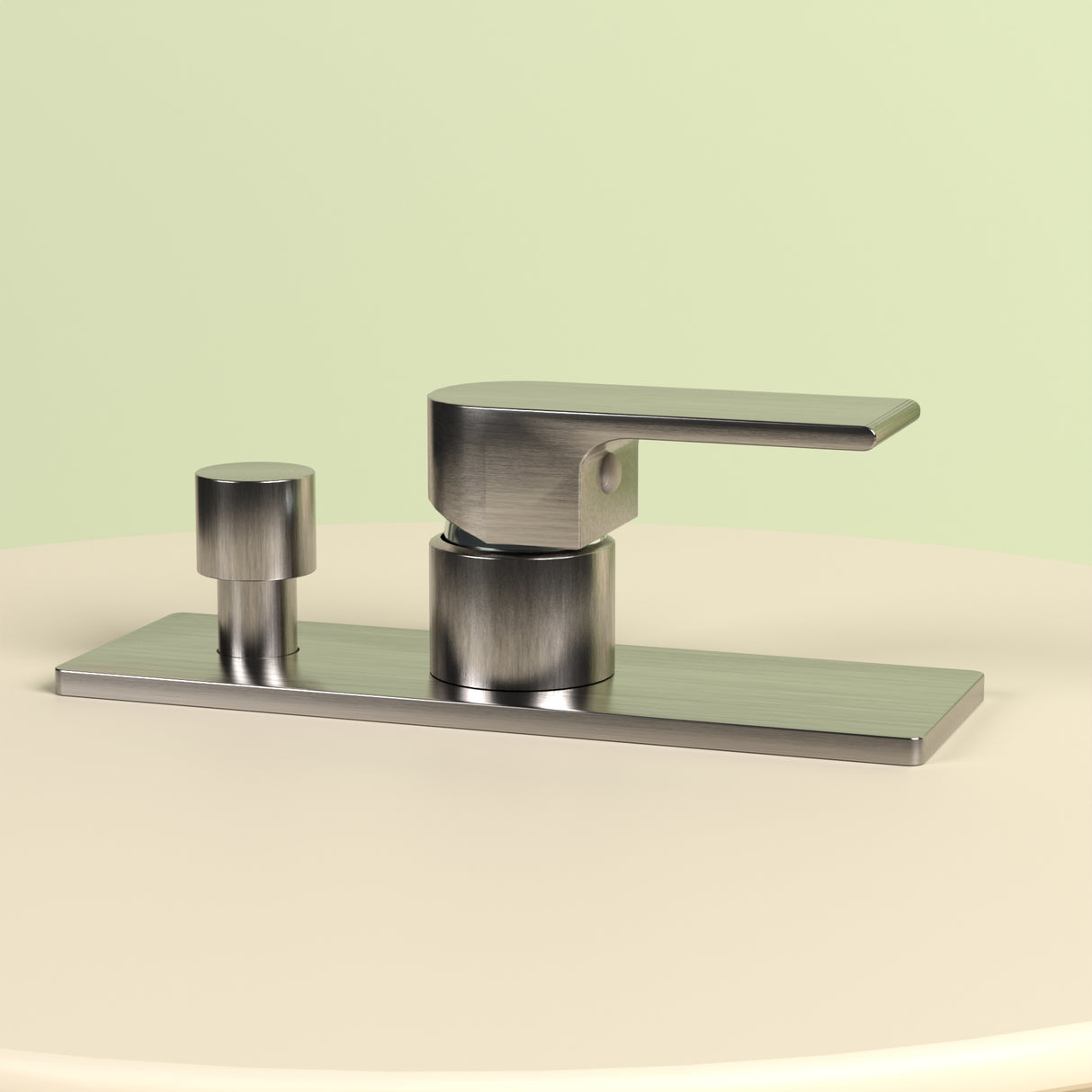 Bianca Shower Mixer With Divertor Gun Metal