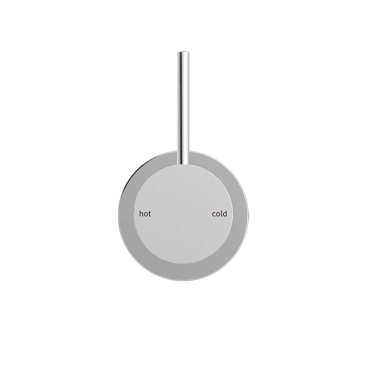 Mecca Shower Mixer 60mm Handle Up Plate Chrome