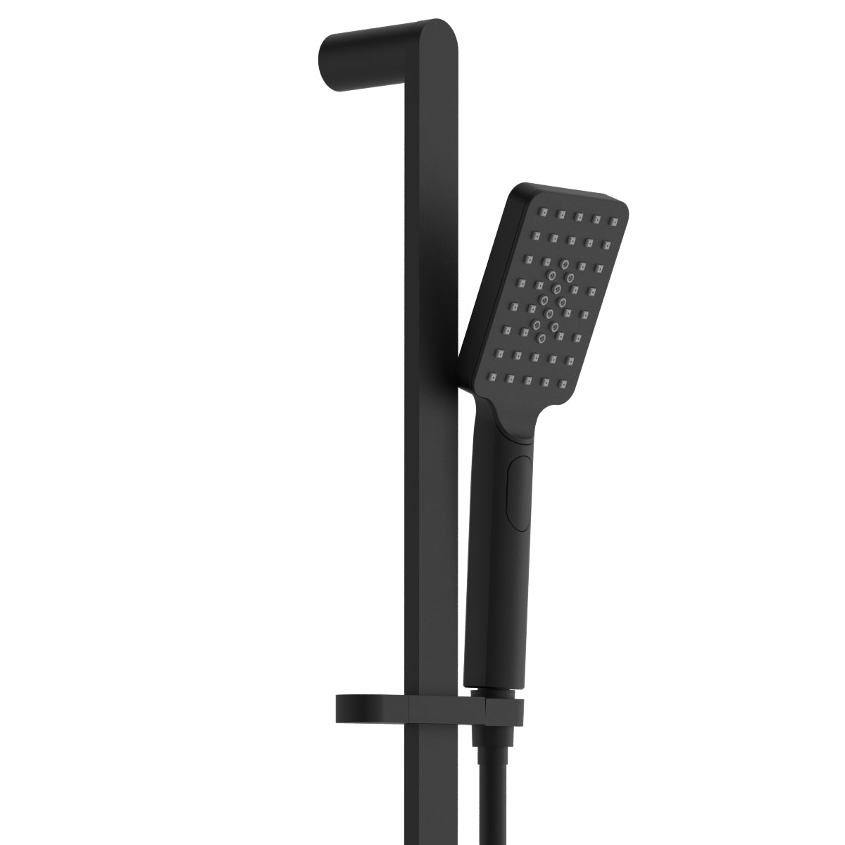 Bianca Shower Rail Matte Black