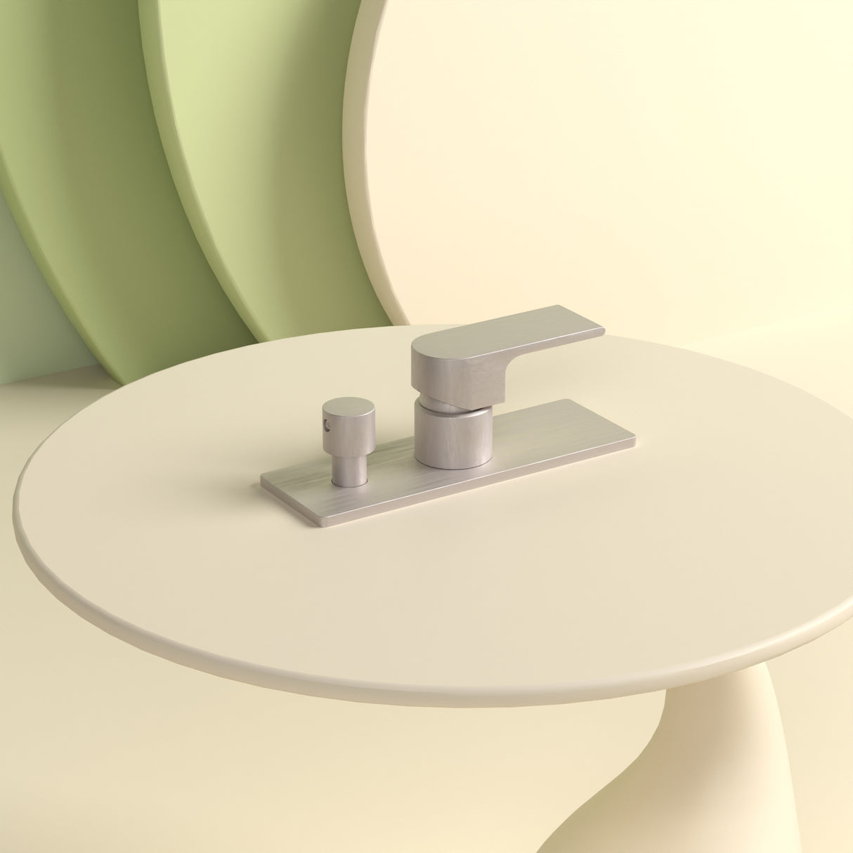 Bianca Shower Mixer With Divertor Brushed Nickel