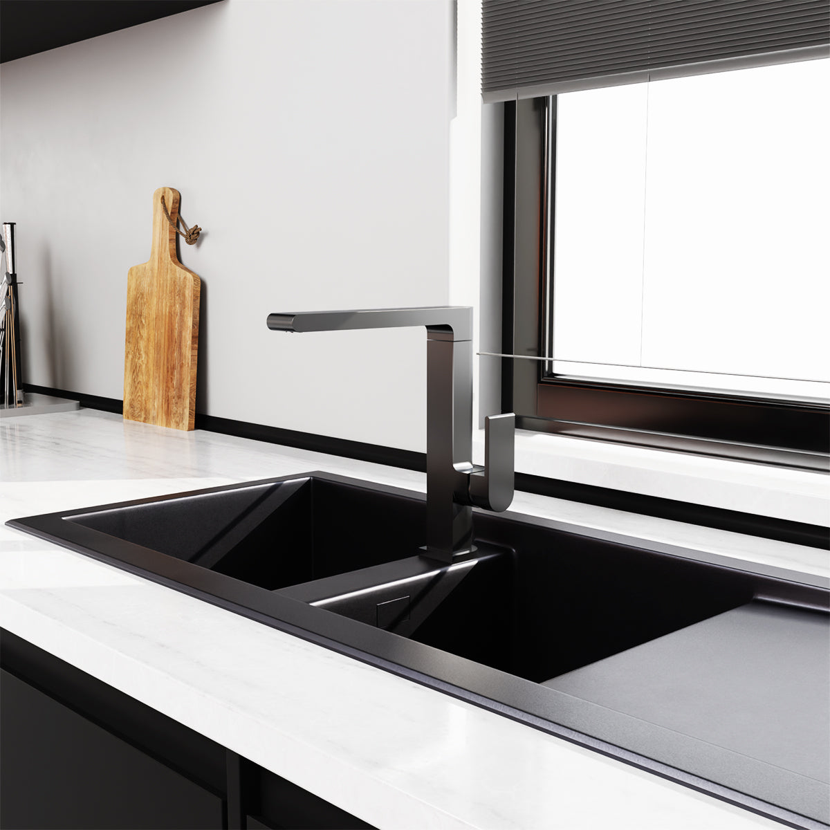 Bianca Kitchen Mixer Gun Metal