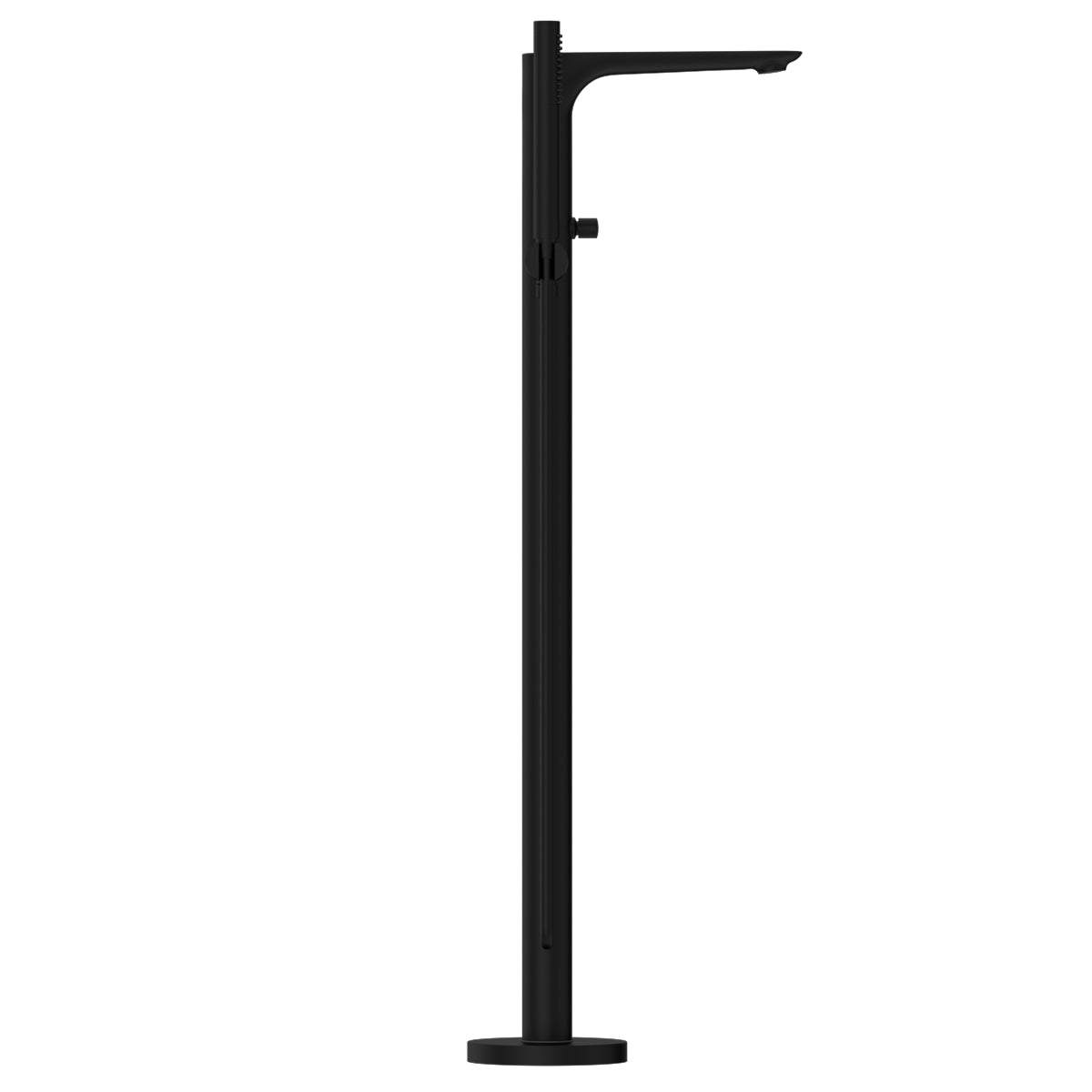 Bianca Freestanding Bath Mixer With Hand Shower Matte Black