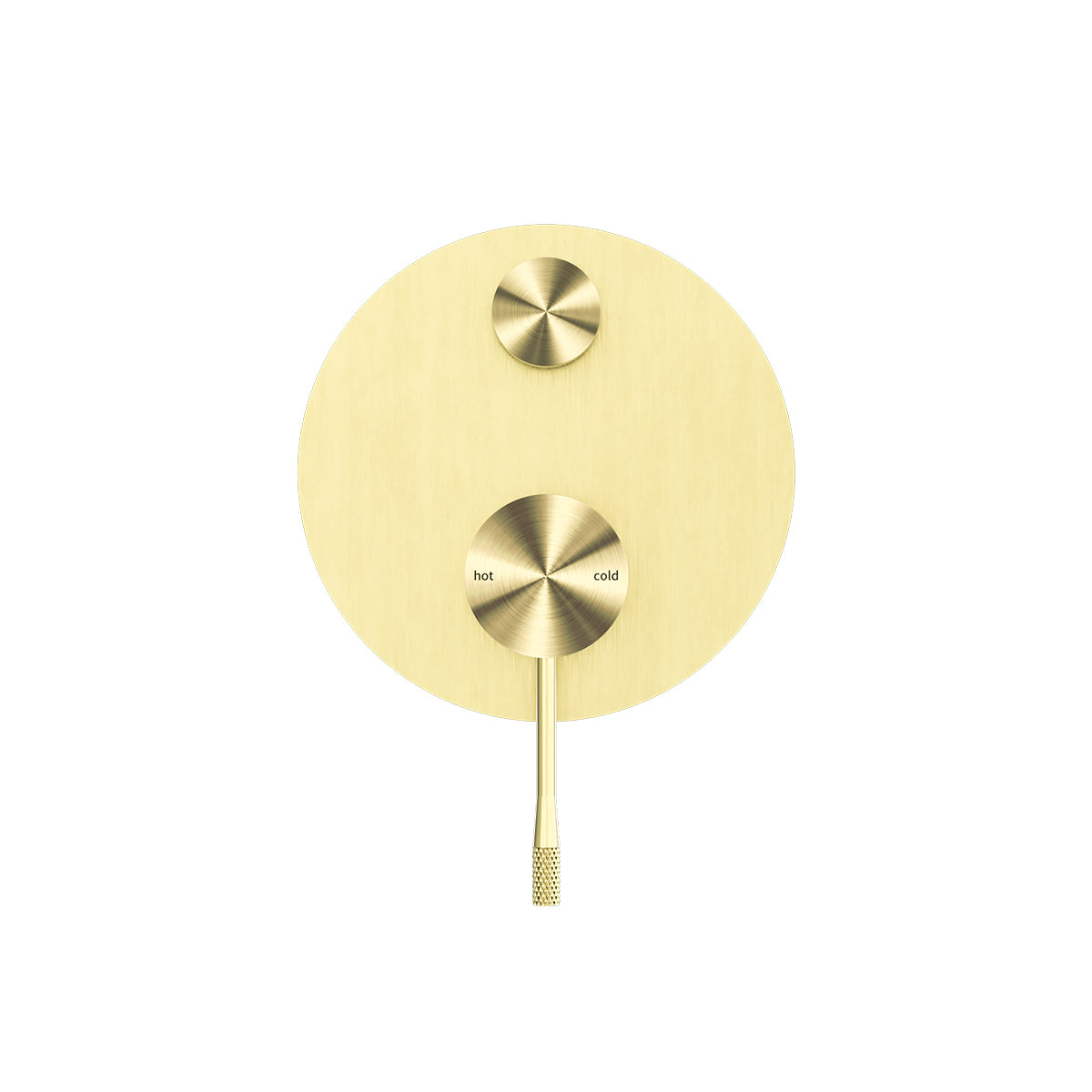 Opal Shower Mixer With Divertor Brushed Gold