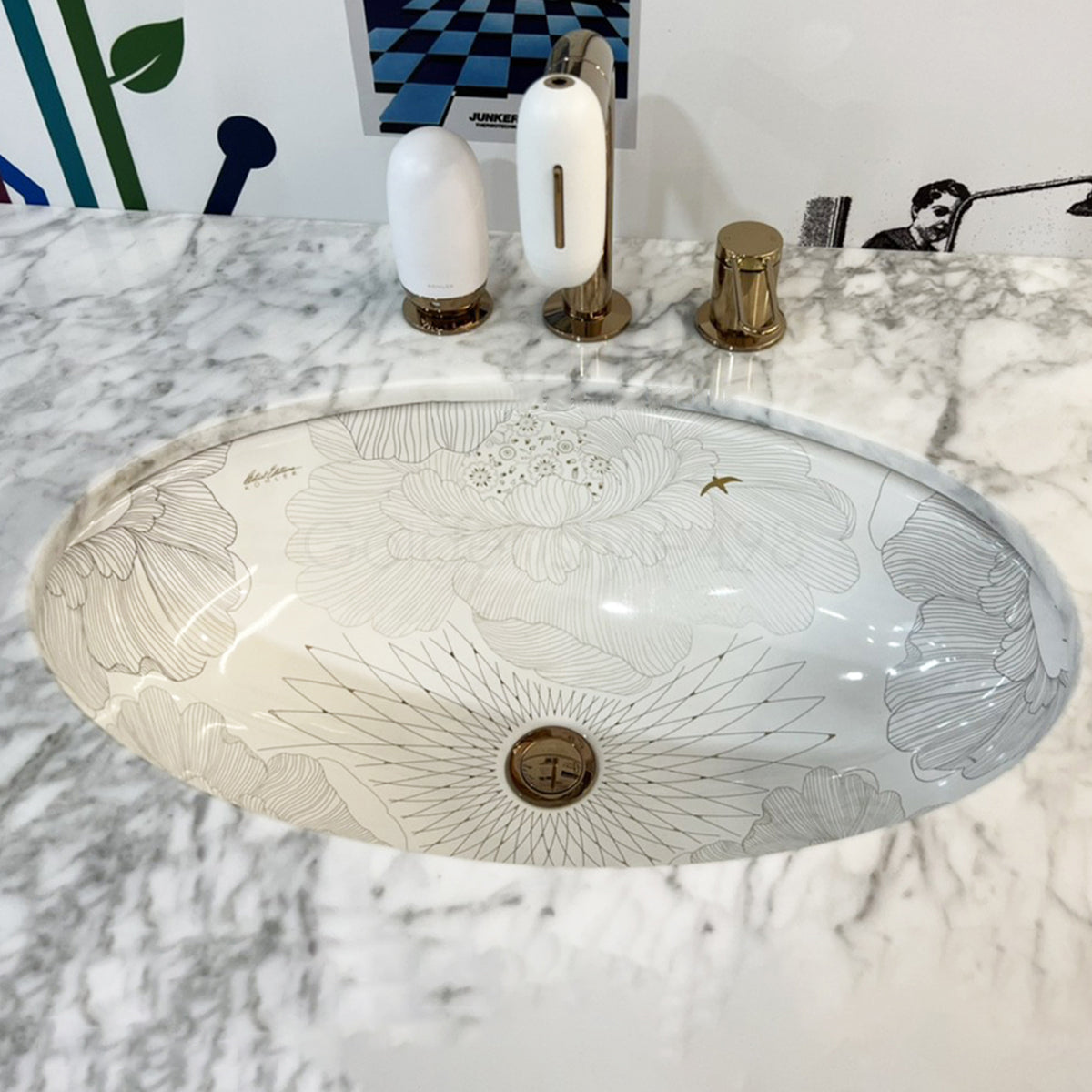 Empress Bouquet Undercounter Basin