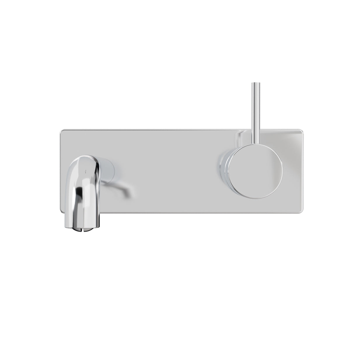 Mecca Wall Basin/Bath Mixer Handle Up 160mm Chrome