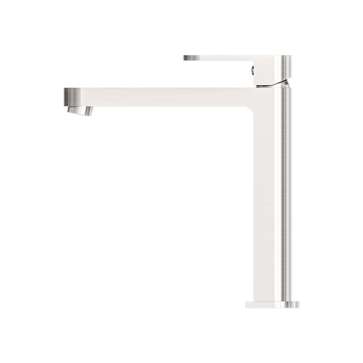 Ecco Tall Basin Mixer Brushed Nickel