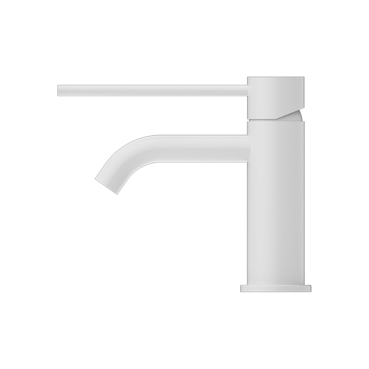 Mecca Care Basin Mixer Matte White