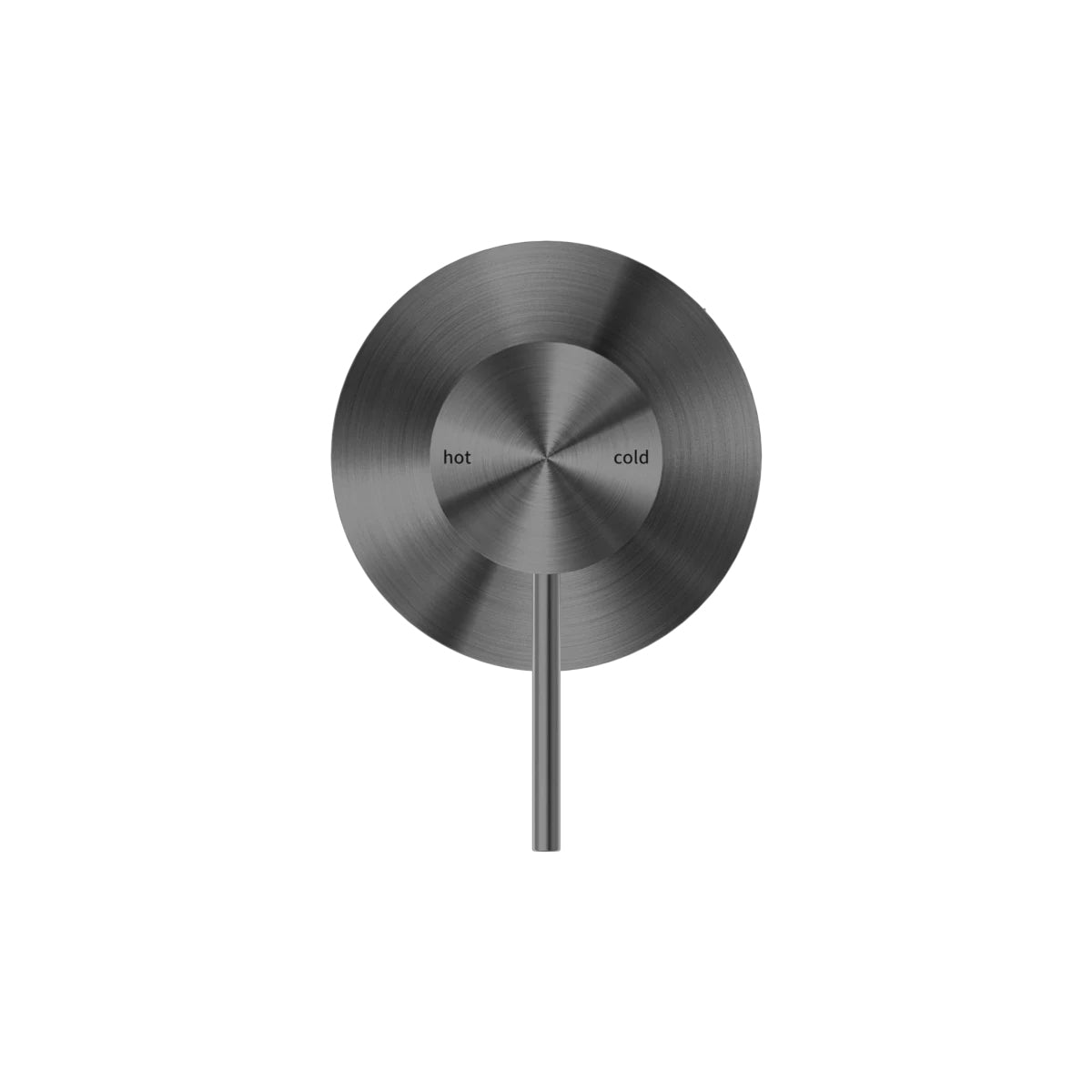 Mecca Shower Mixer 80mm Plate Gun Metal