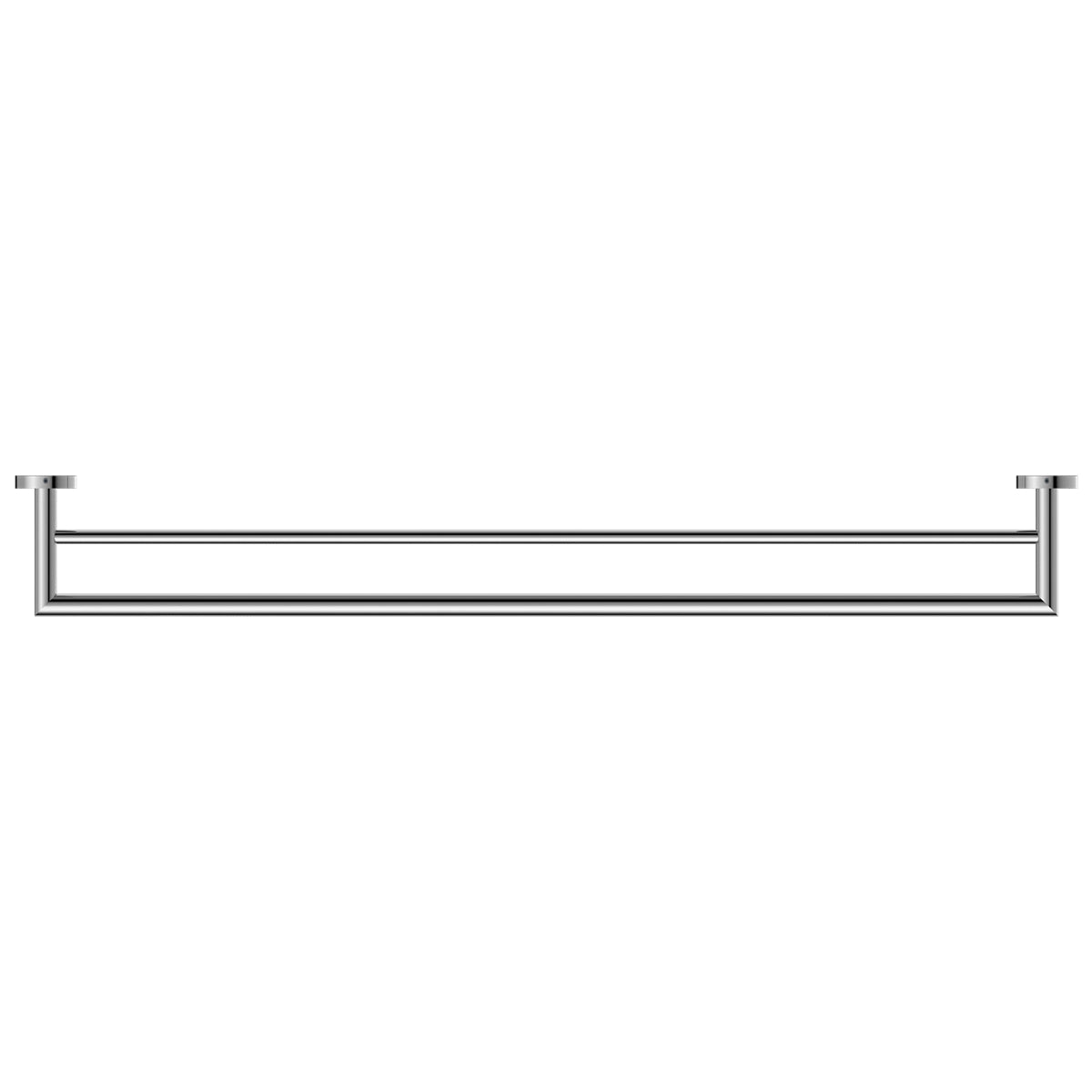 Nero Dolce Double Towel Rail 900mm Chrome