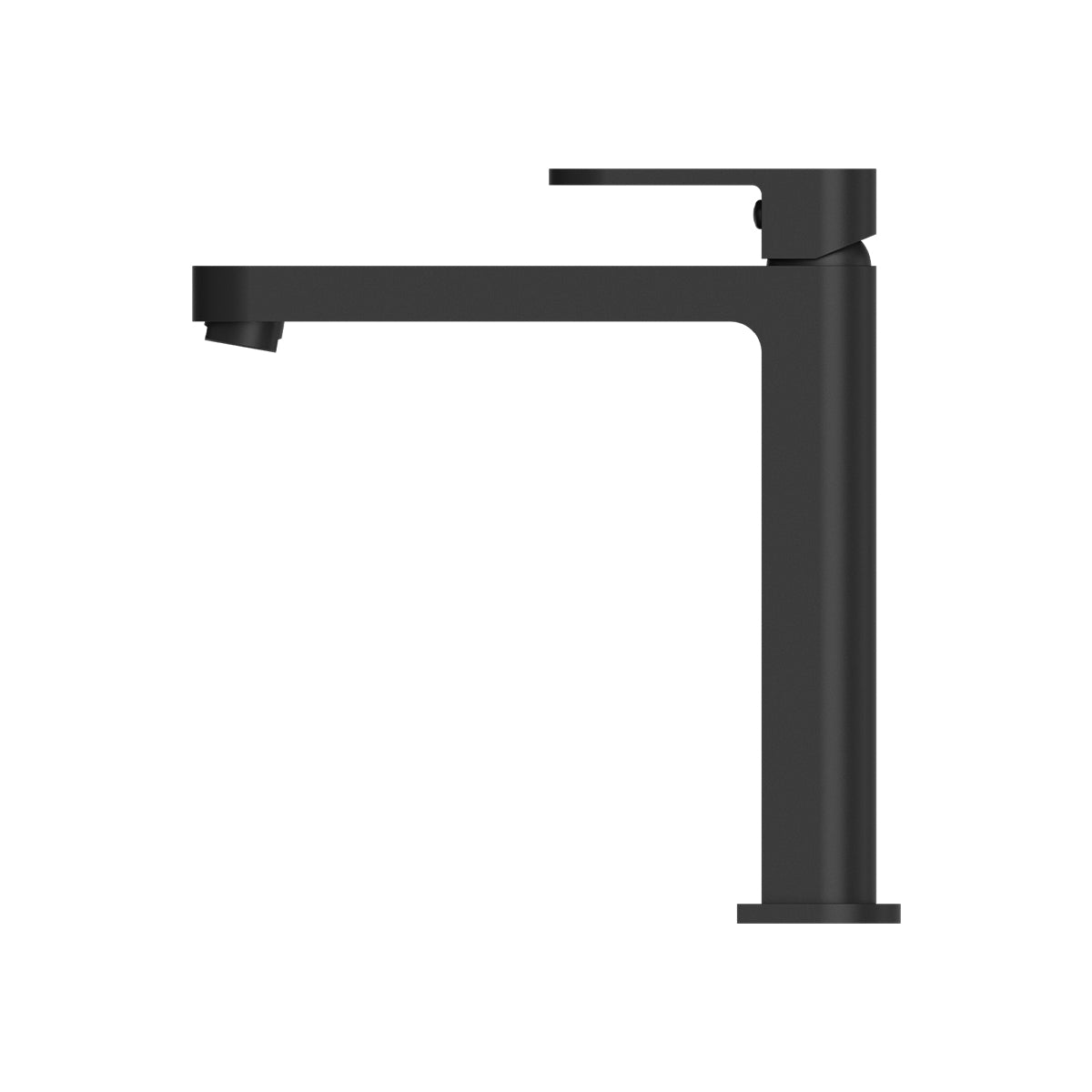 Ecco Tall Basin Mixer Matte Black