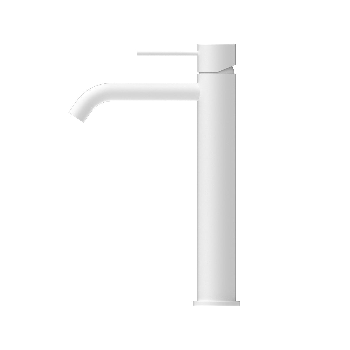 Mecca Tall Basin Mixer Matte White