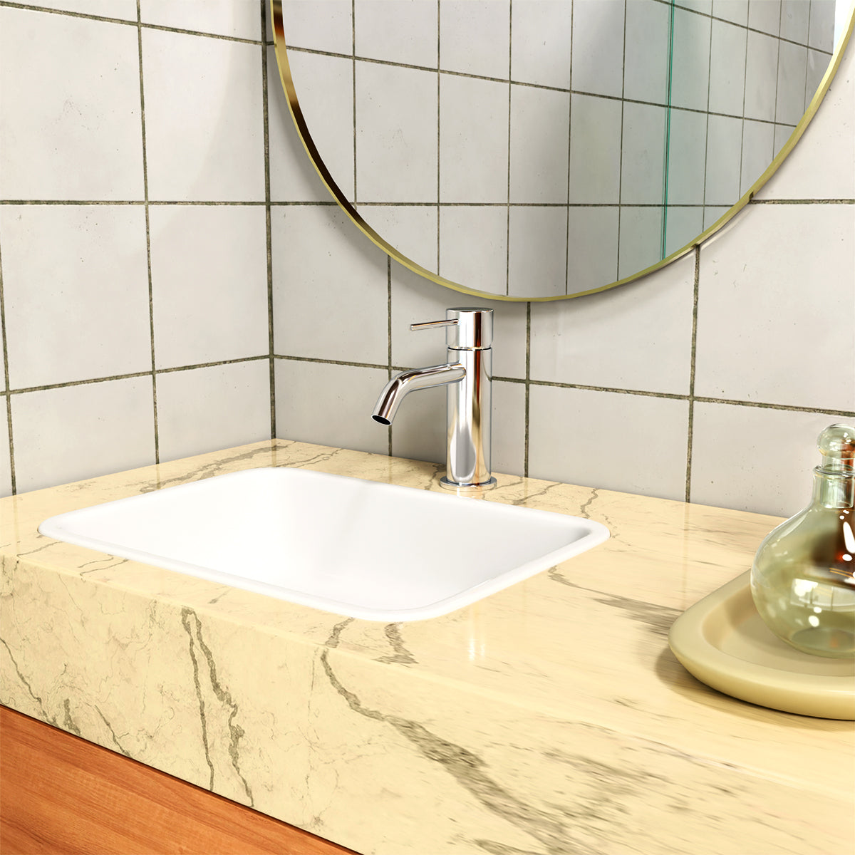 Mecca Basin Mixer Chrome