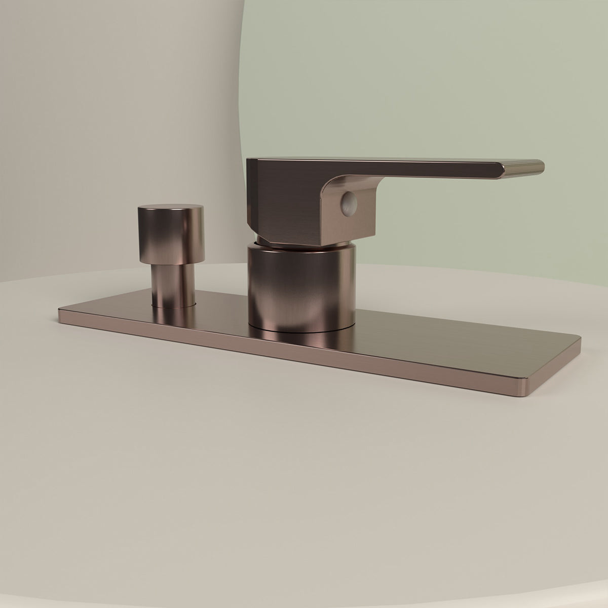 Bianca Shower Mixer With Divertor Brushed Bronze