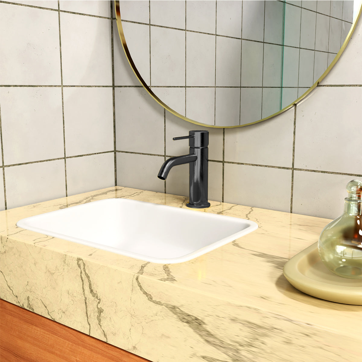 Mecca Basin Mixer Matte Black