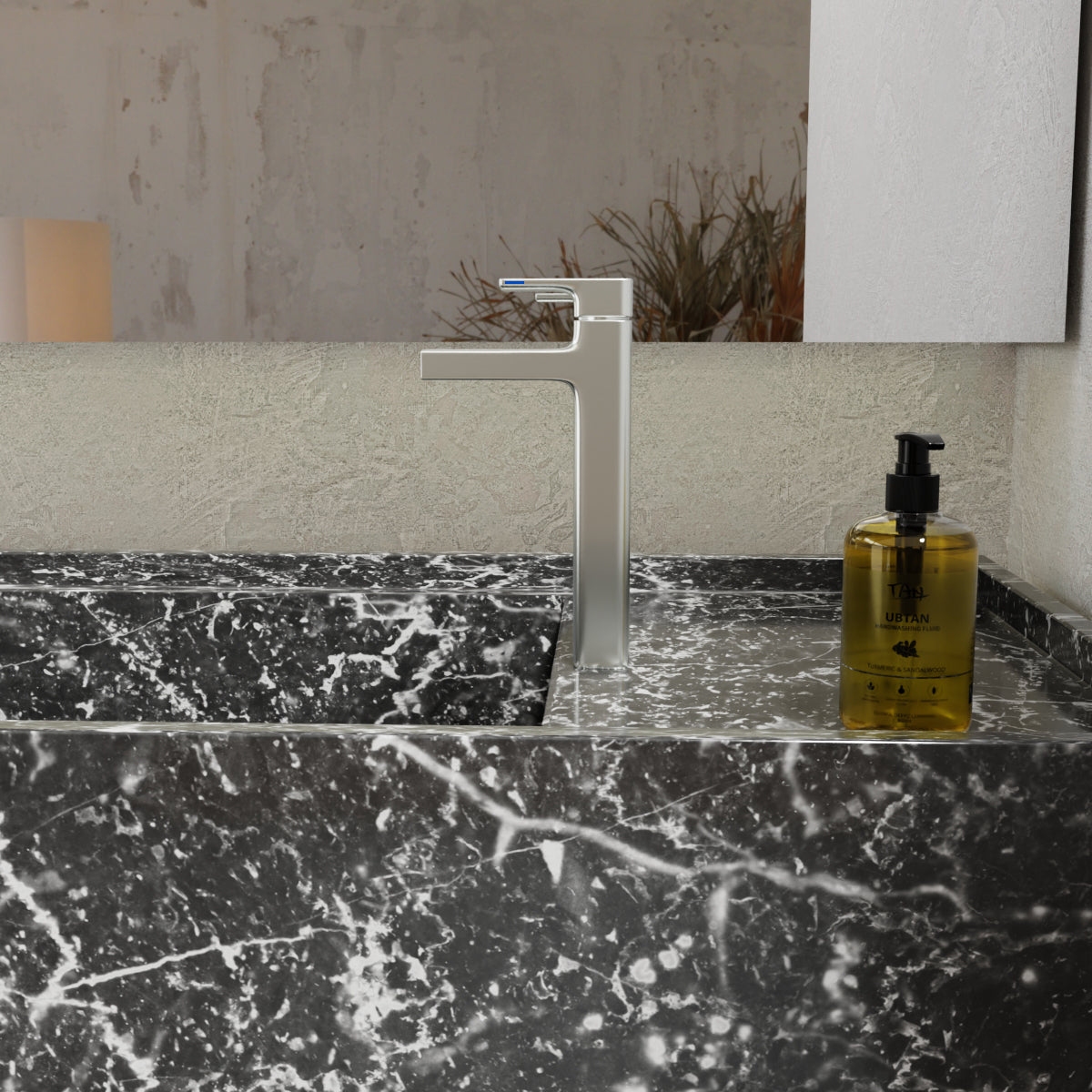 Strayt Tall Basin Mixer -Polished chrome