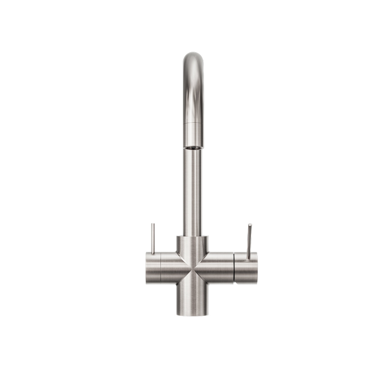 Mecca 3 Way Filtered Mixer Tap Brushed Nickel