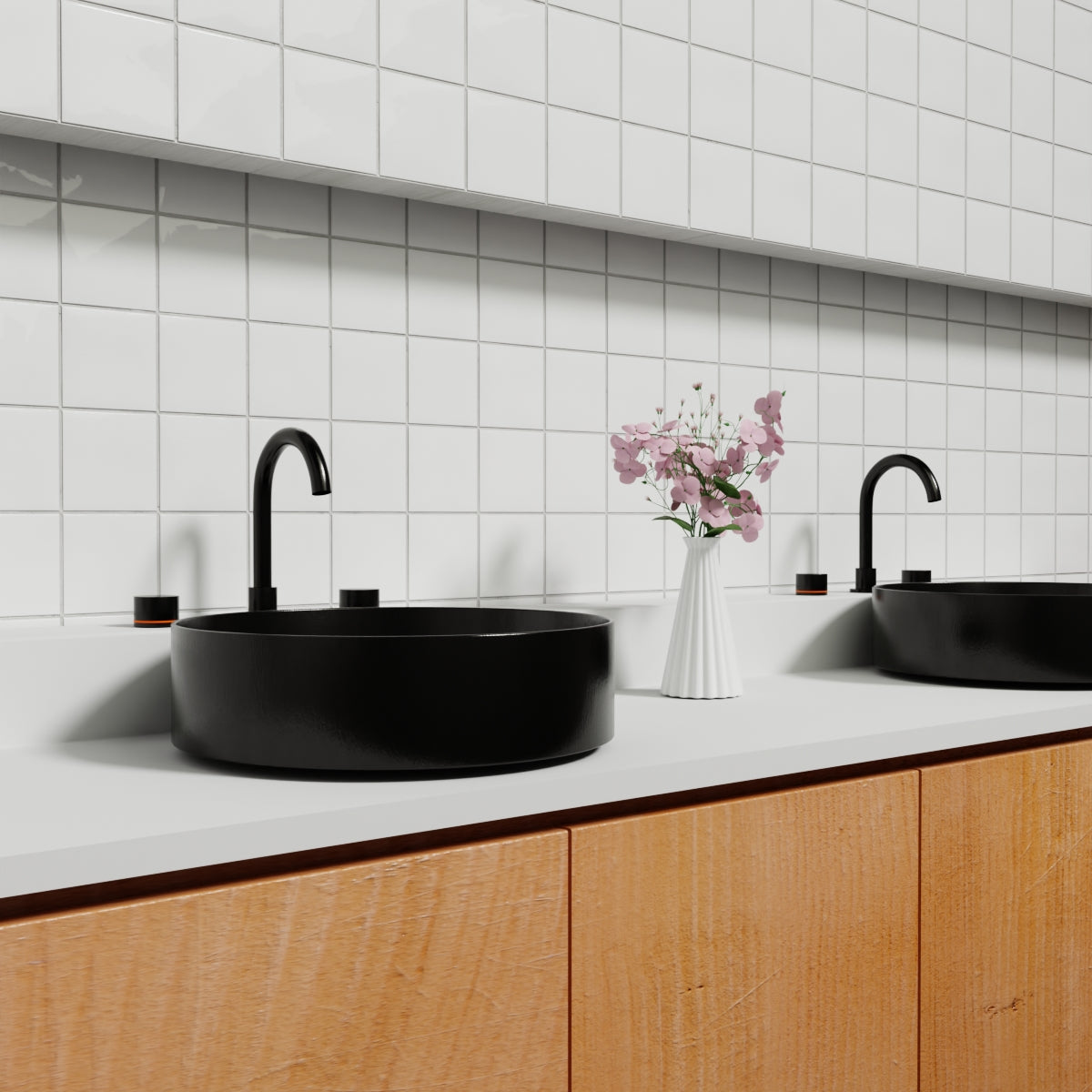 Kara Kitchen Set Matte Black