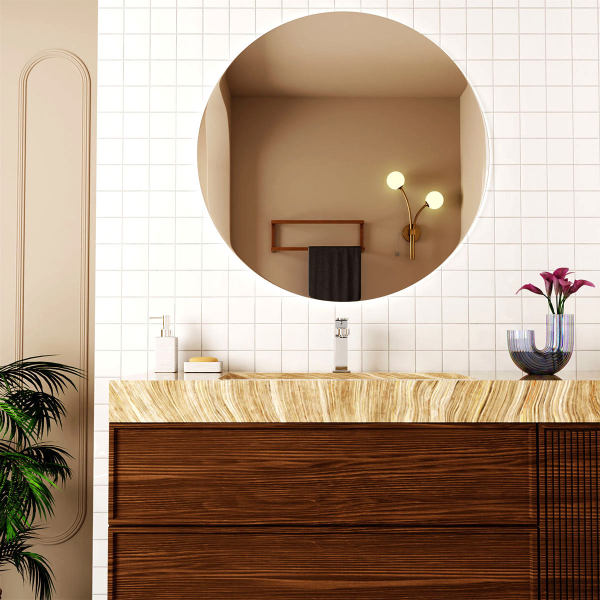 Ecco Short Basin Mixer Chrome