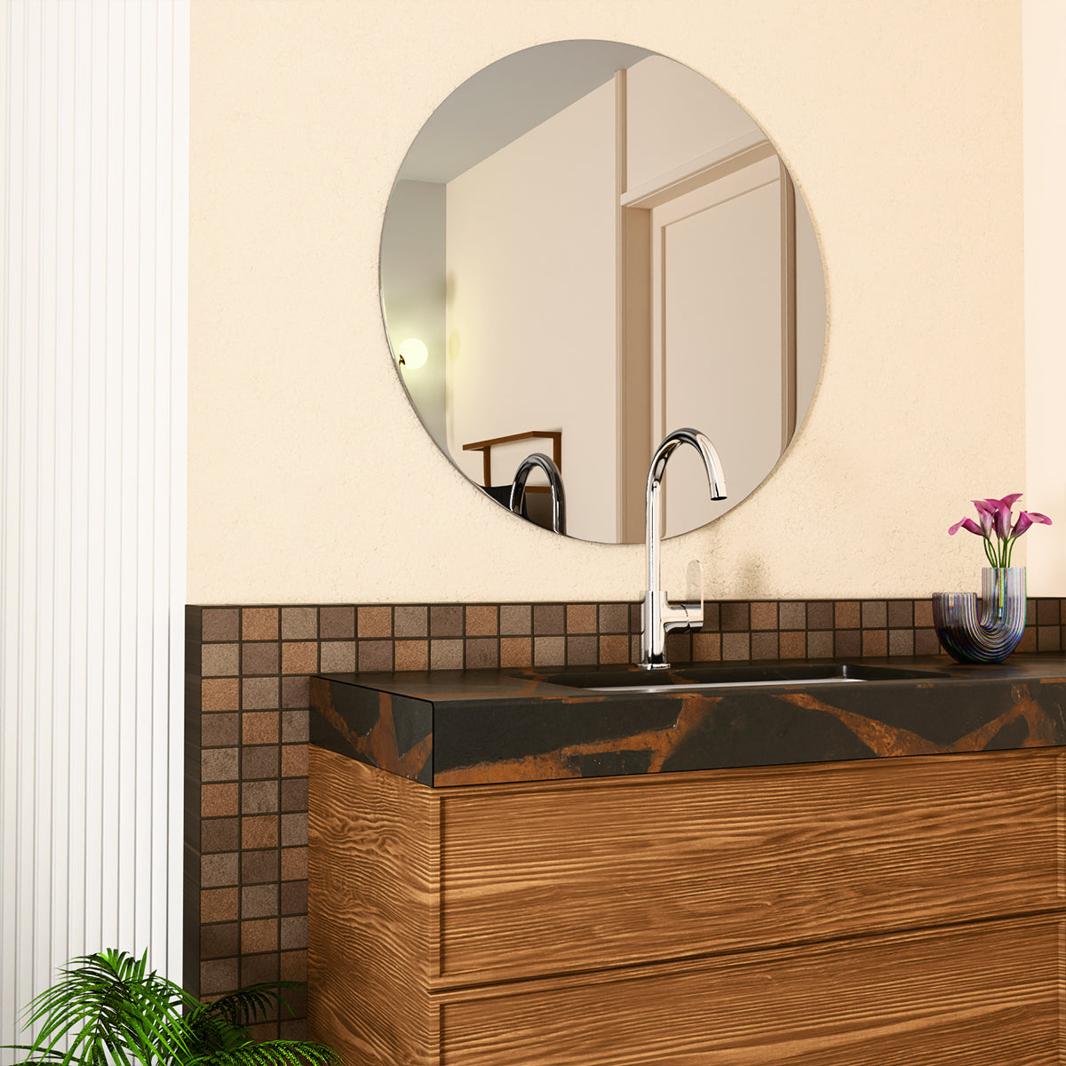 Ecco Kitchen Mixer Chrome