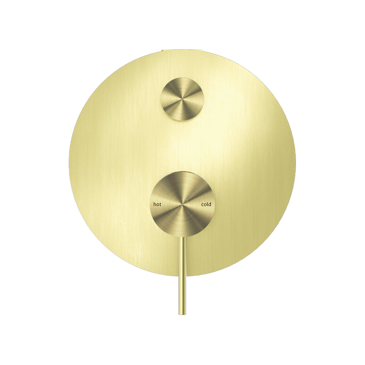 Mecca Shower Mixer With Divertor Brushed Gold