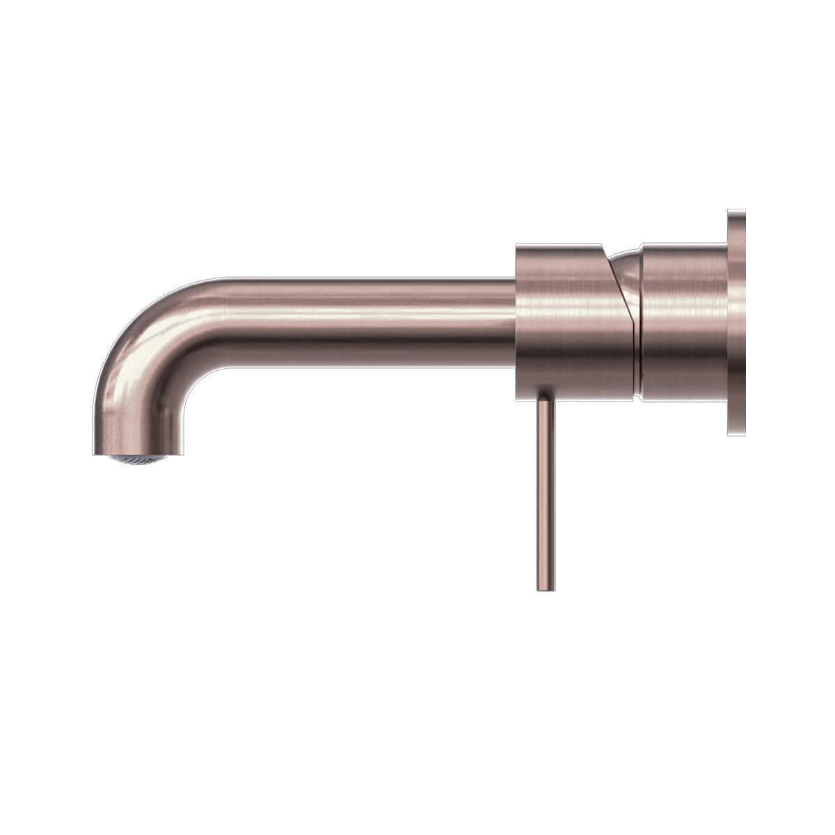 Mecca Wall Basin/Bath Mixer Separate Back Plate 230mm Brushed Bronze