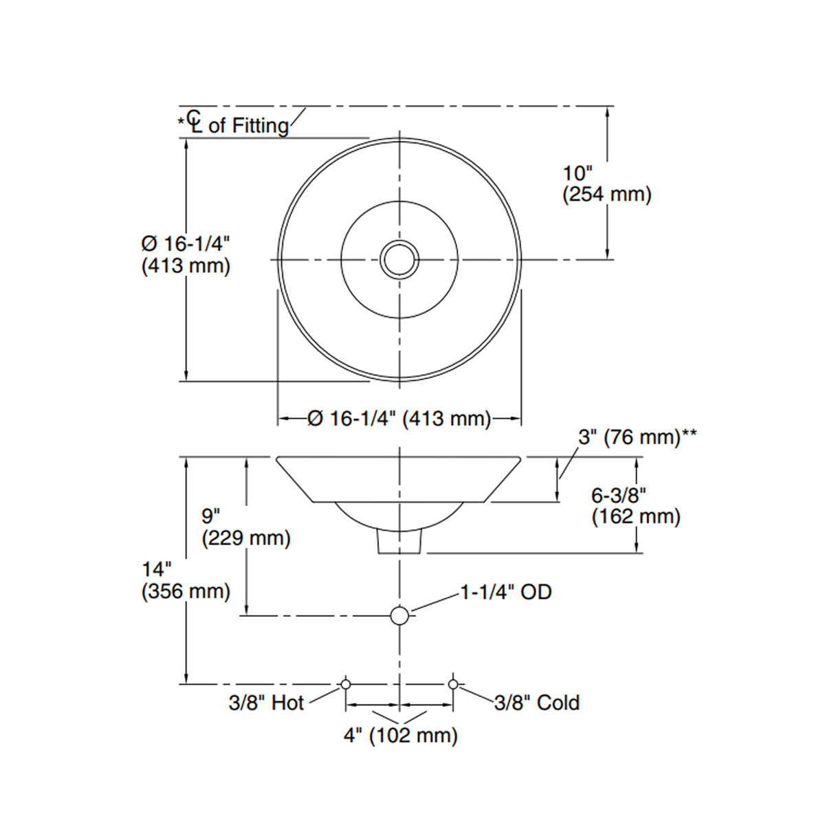 Serpentine Bronze on Conical Bell Vessel