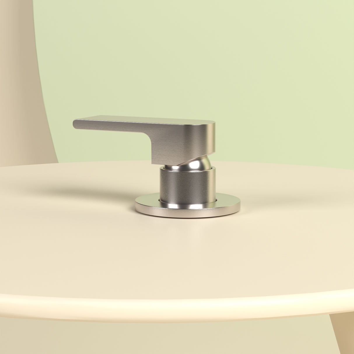 Bianca Shower Mixer 60mm Plate Brushed Nickel