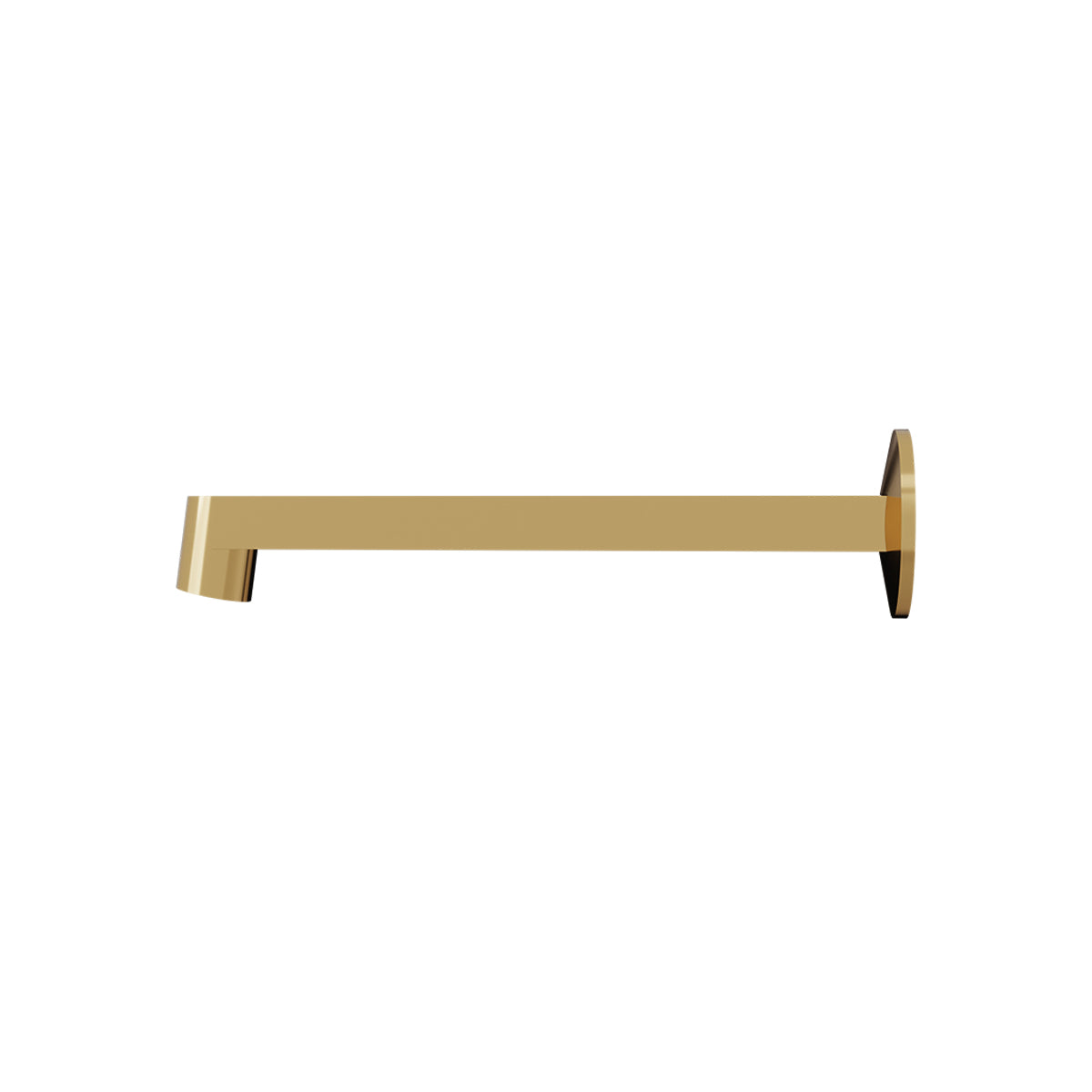Components Row Basin Spout - Brushed Brass