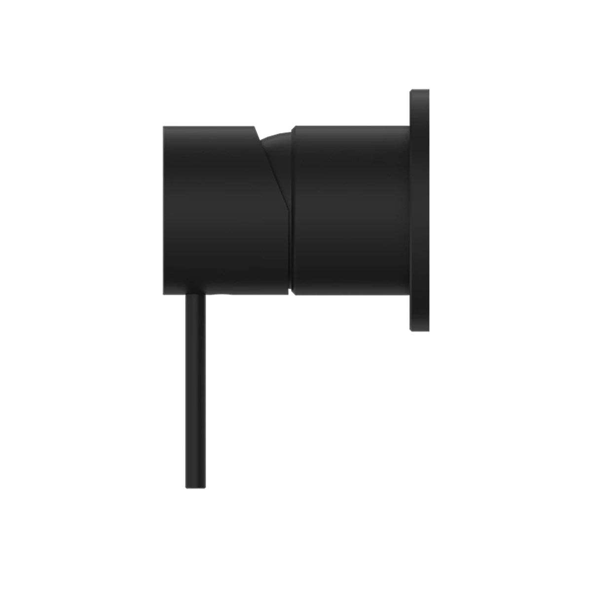 Mecca Shower Mixer 60mm Plate Matte Black