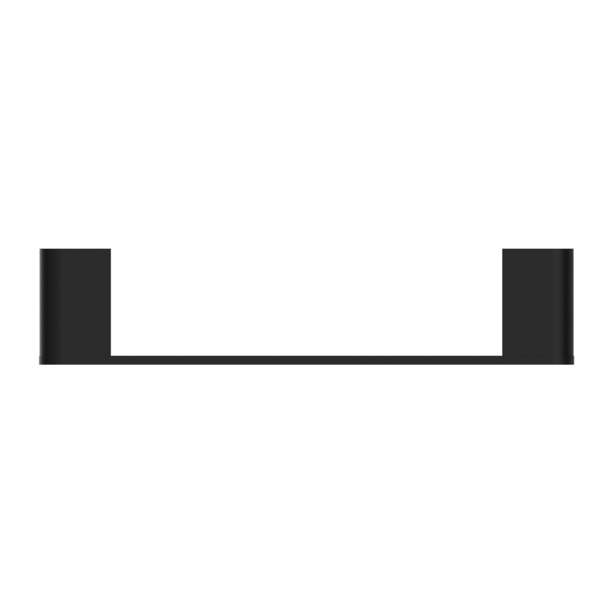 Bianca Hand Towel Rail Matte Black