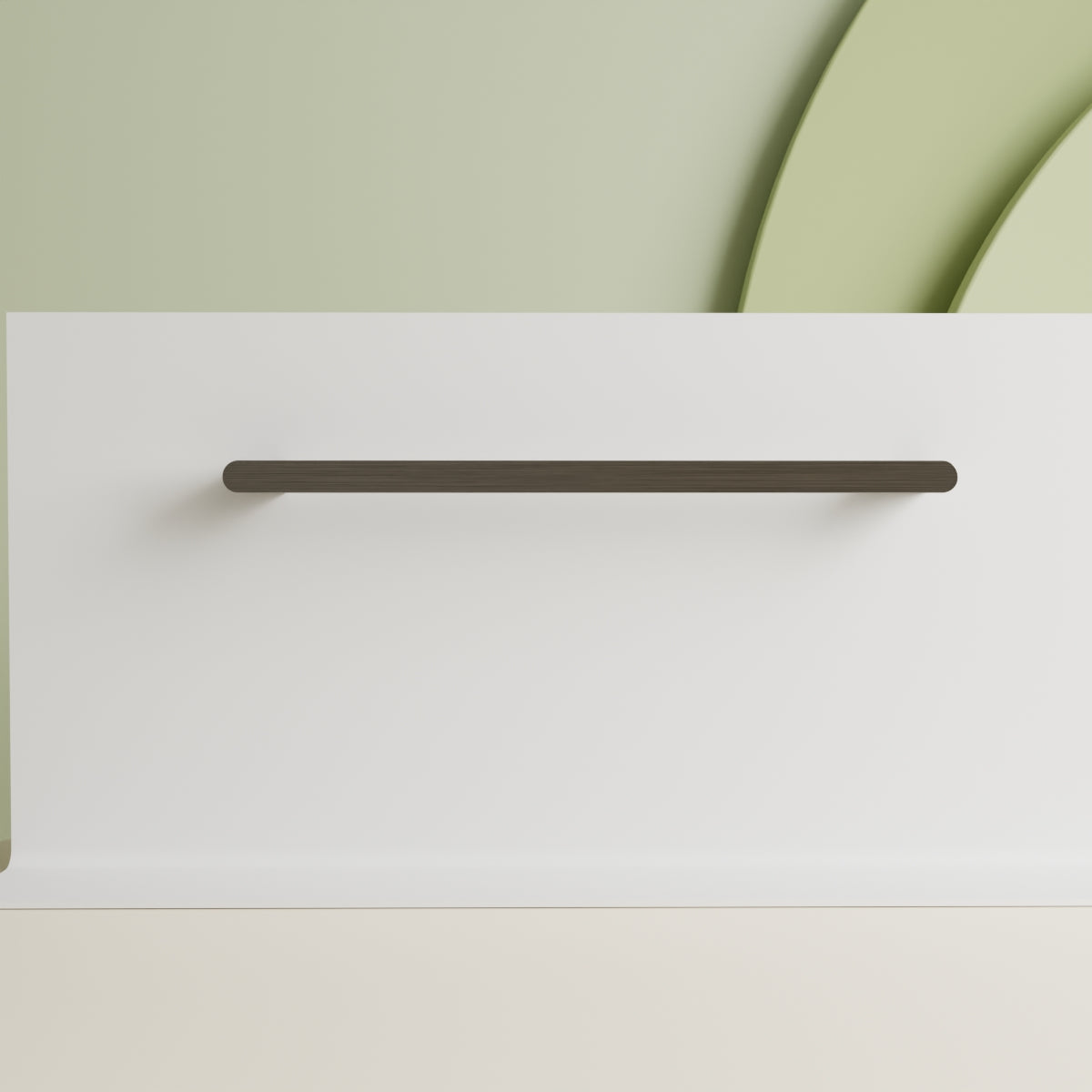 Bianca Single Towel Rail 800mm Gun Metal