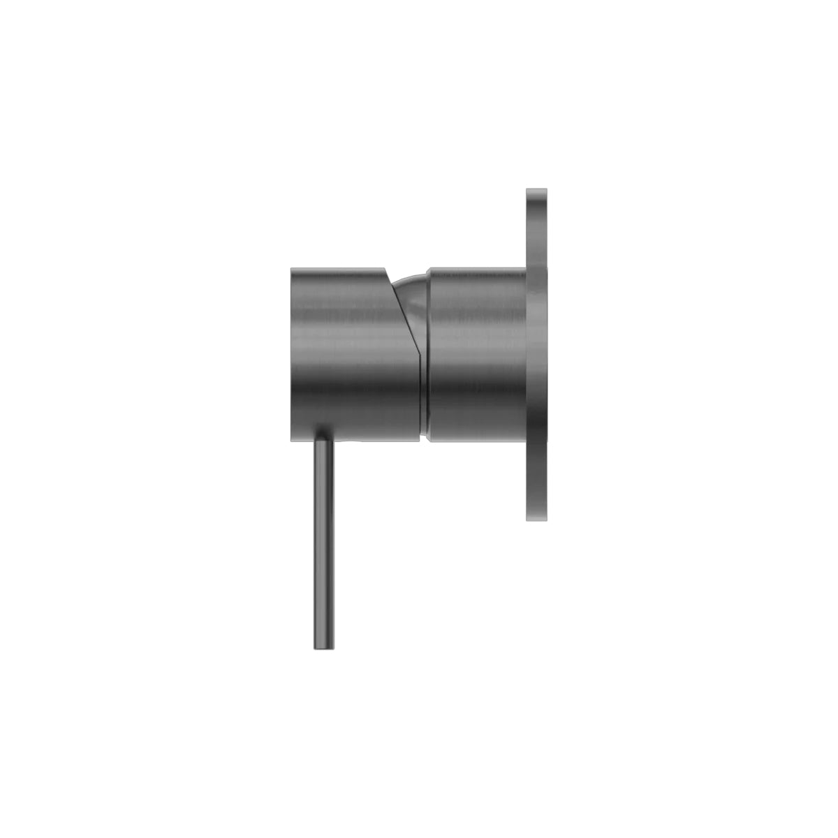 Mecca Shower Mixer 80mm Plate Gun Metal