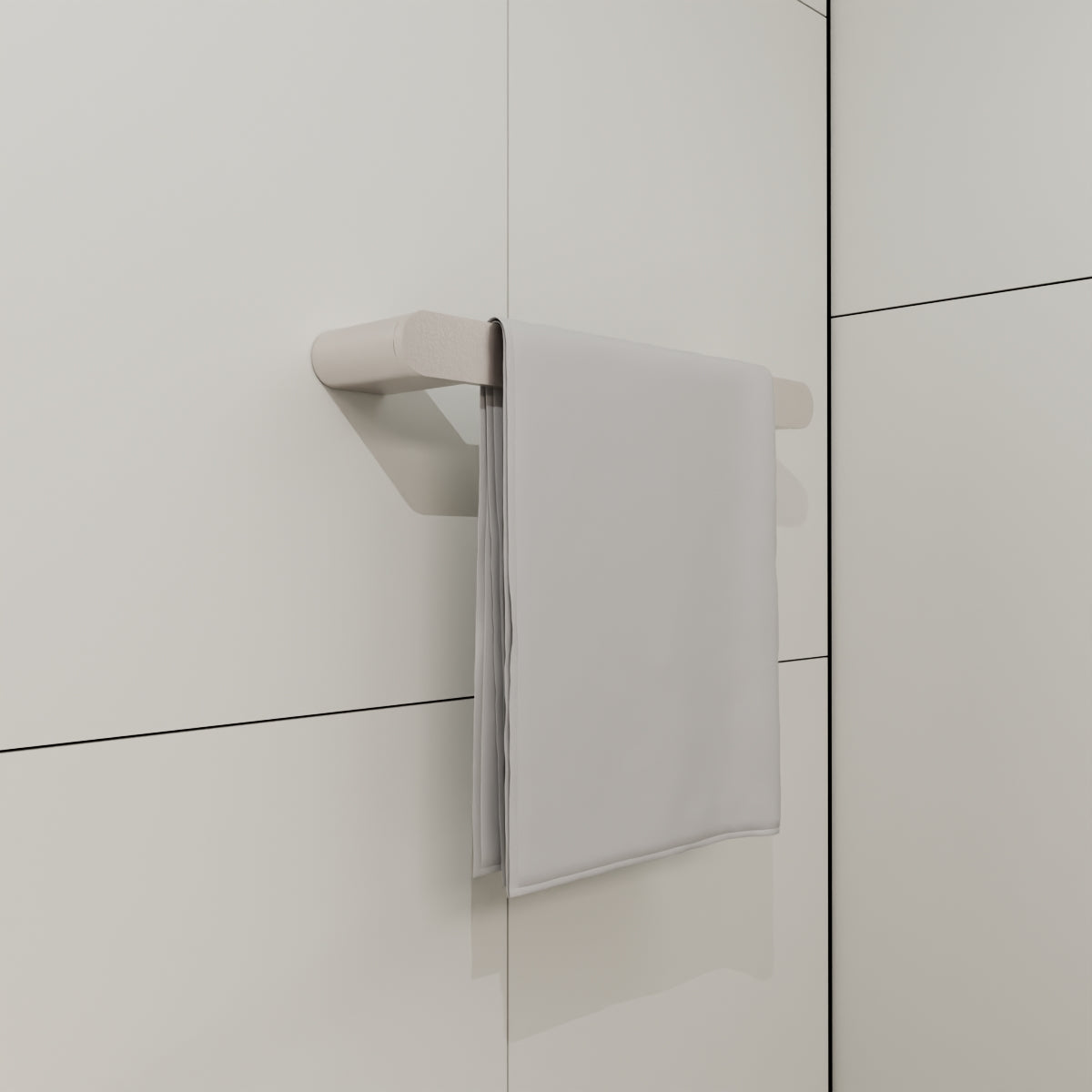 Bianca Hand Towel Rail Brushed Nickel