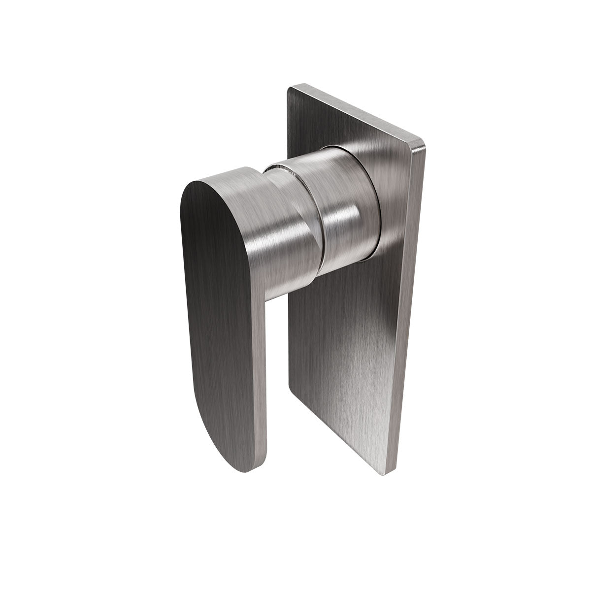 Ecco Wall Basin/Bath Mixer Separate Back Plate Gun Metal