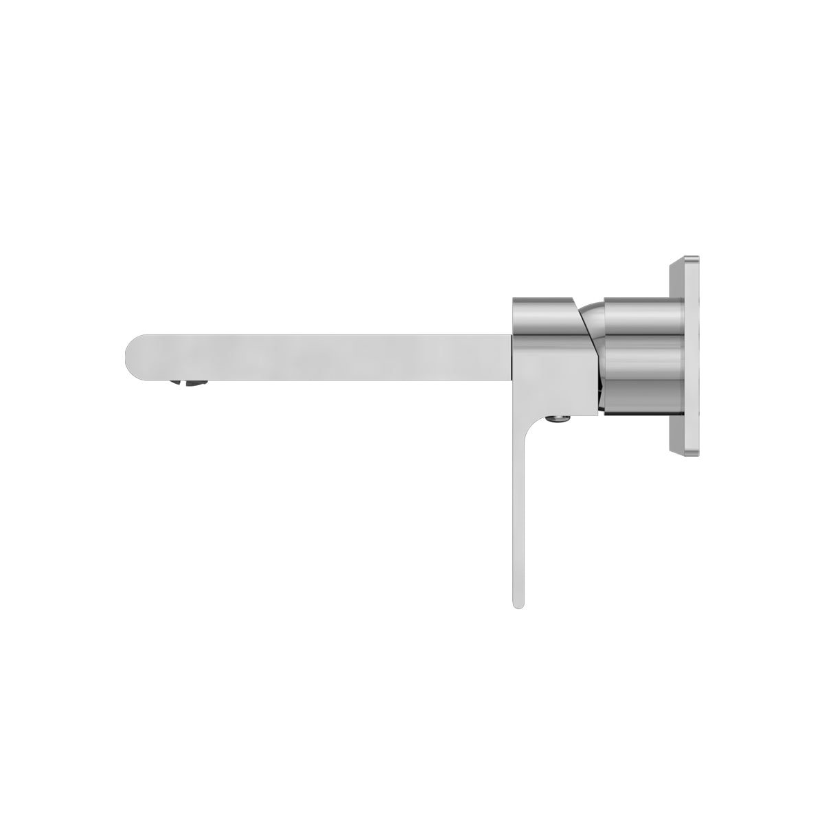 Bianca Wall Basin/Bath Mixer 187mm Chrome