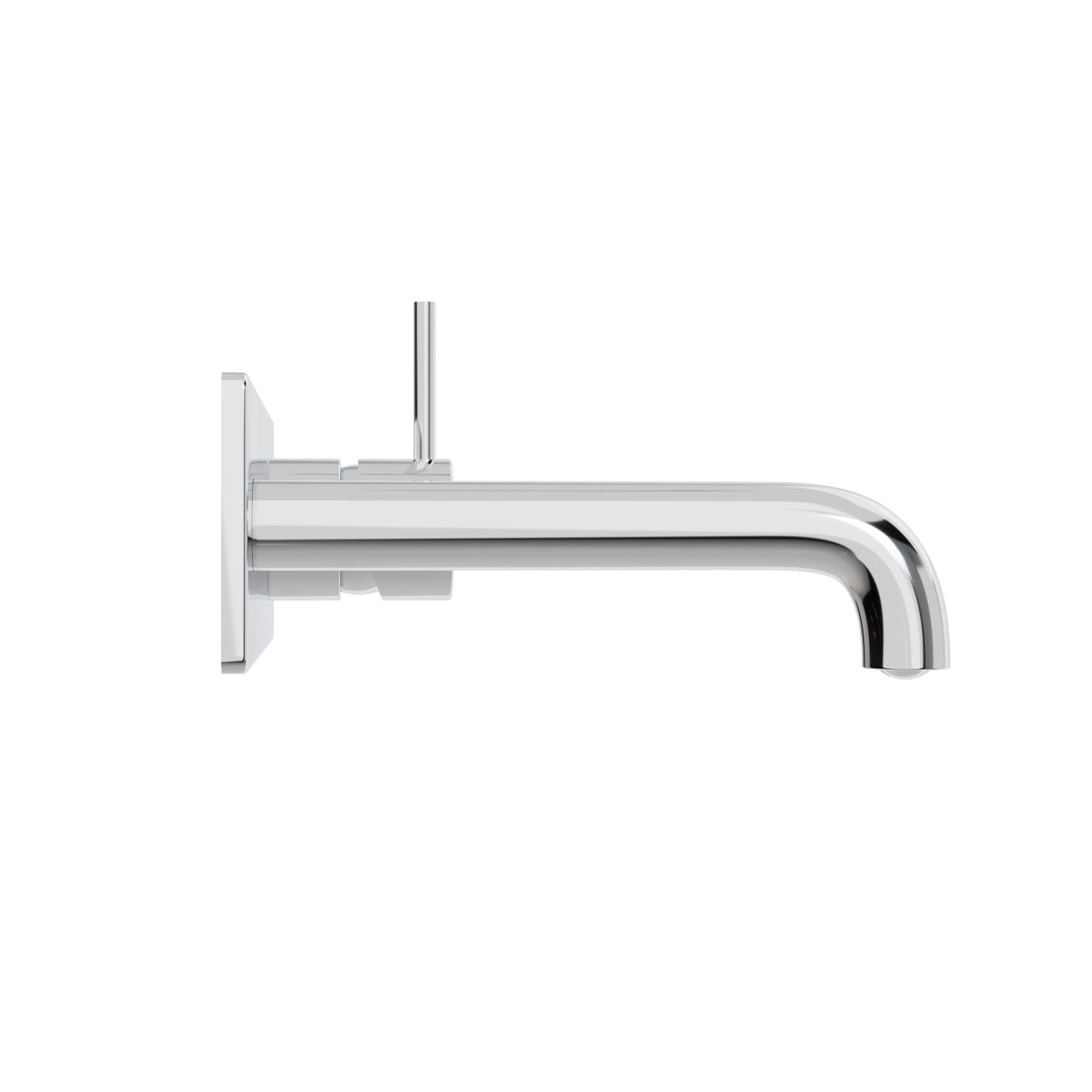 Mecca Wall Basin/Bath Mixer Handle Up 120mm Chrome