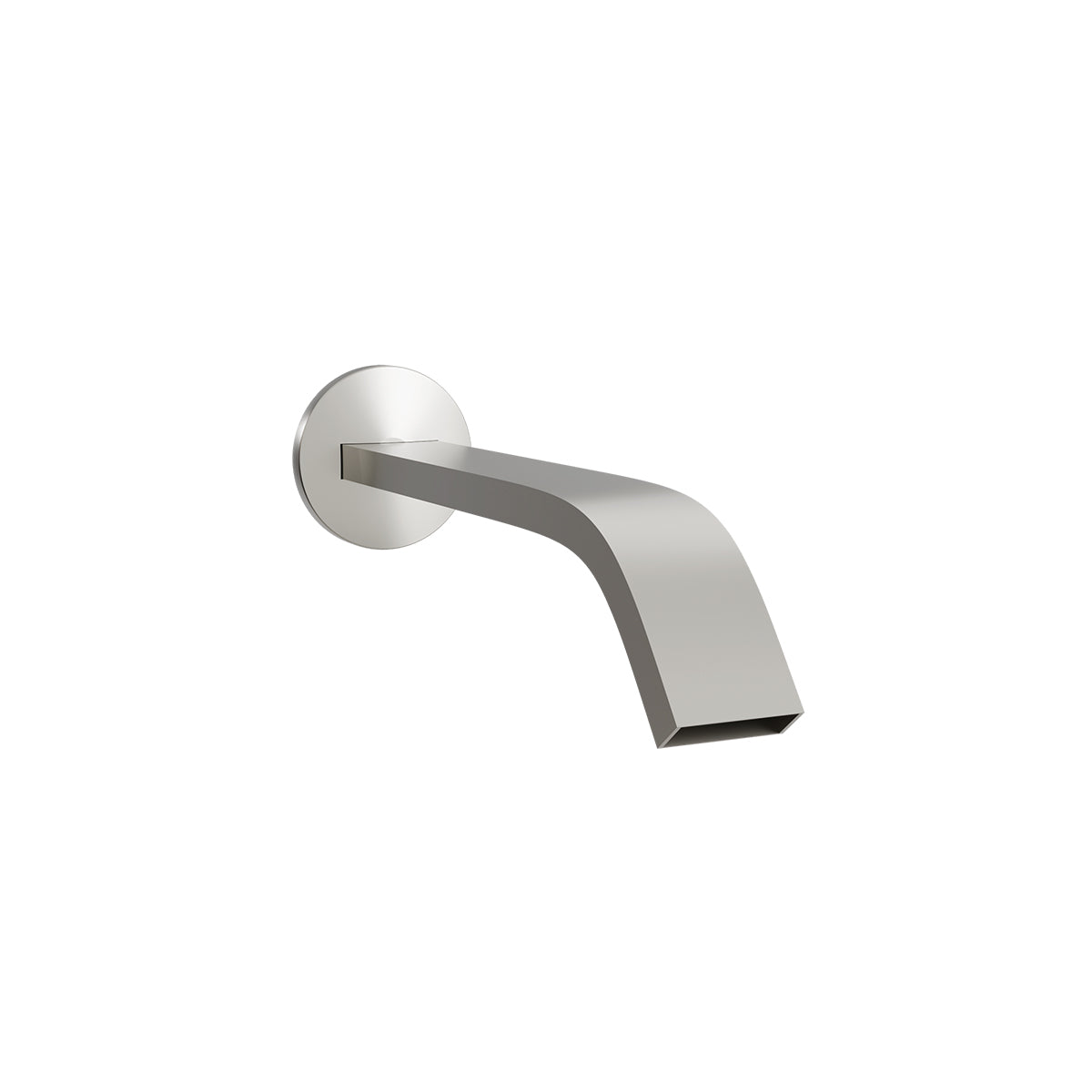 Components Ribbon Basin Spout - Brushed Nickel