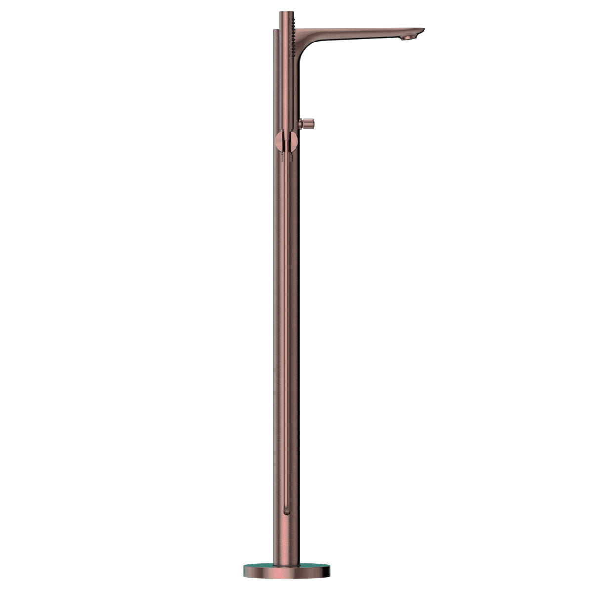 Bianca Freestanding Bath Mixer With Hand Shower Brushed Bronze