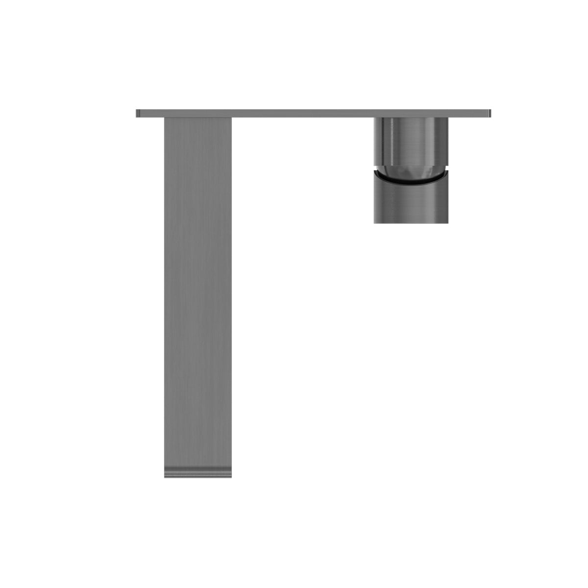 Bianca Wall Basin/Bath Mixer 187mm Gun Metal