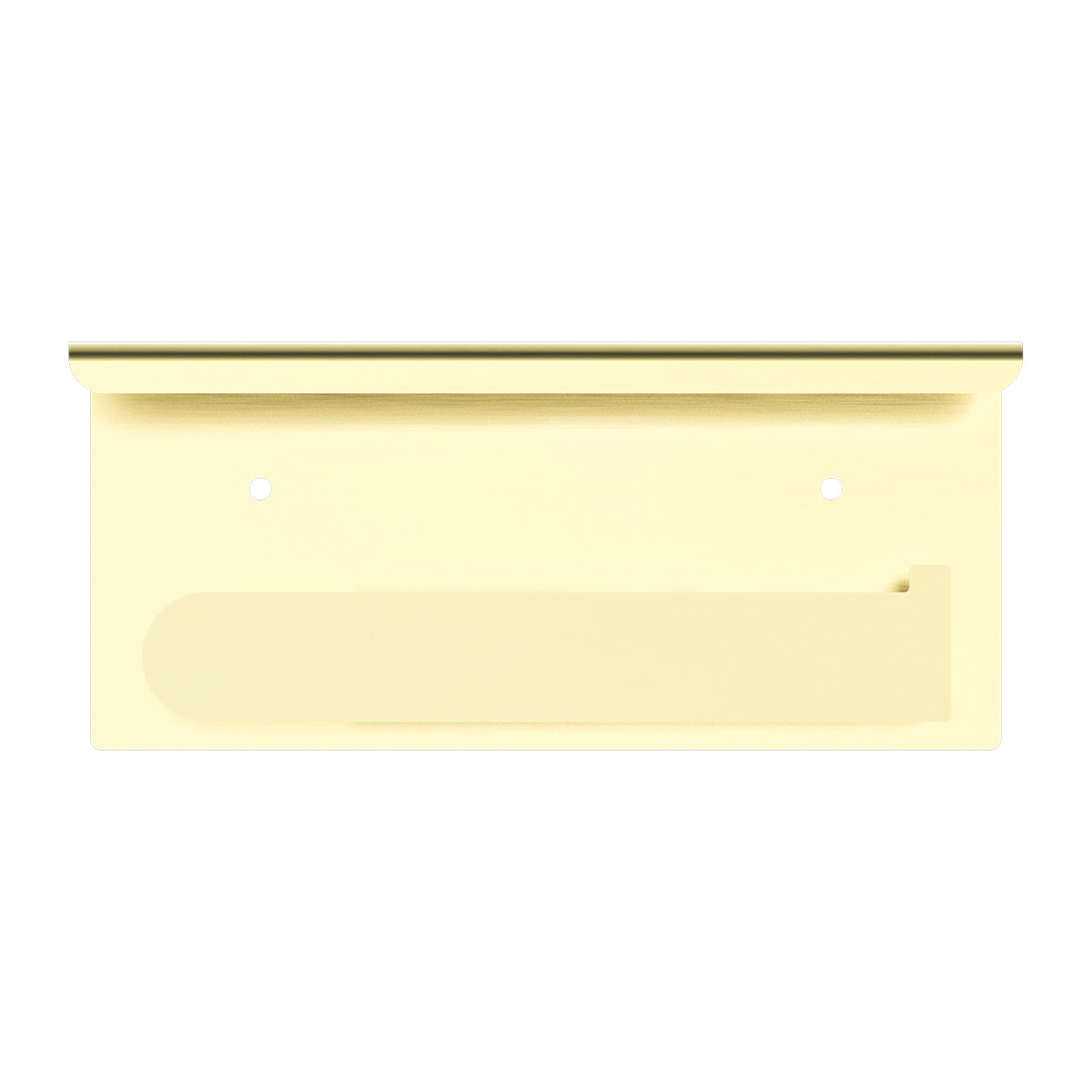 Bianca Toilet Roll Holder With Phone Holder Brushed Gold