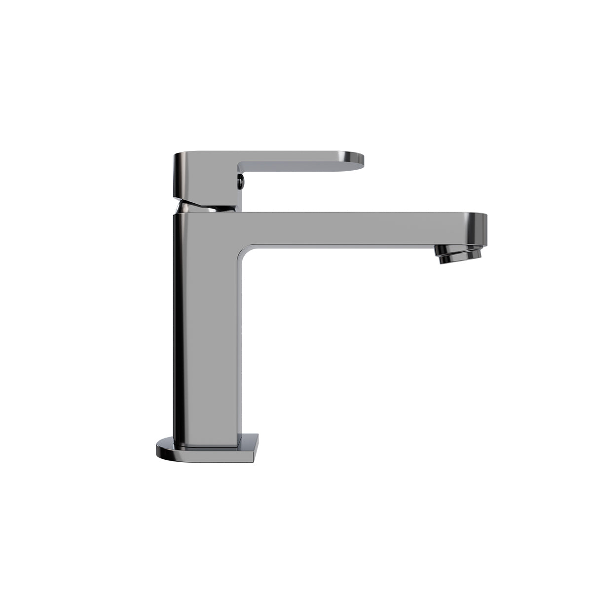 Ecco Short Basin Mixer Gun Metal