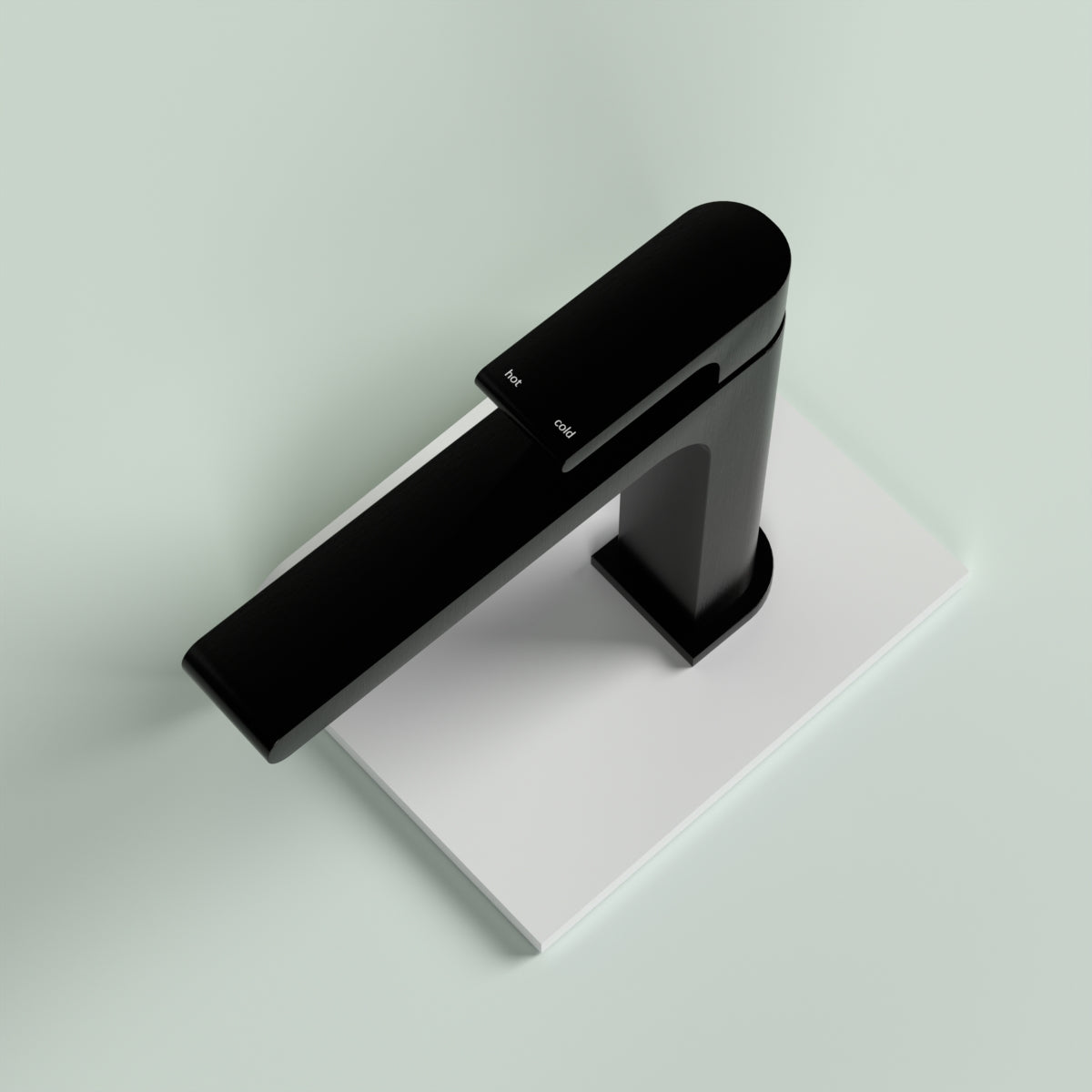 Bianca Mid Tall Basin Mixer Matte Black