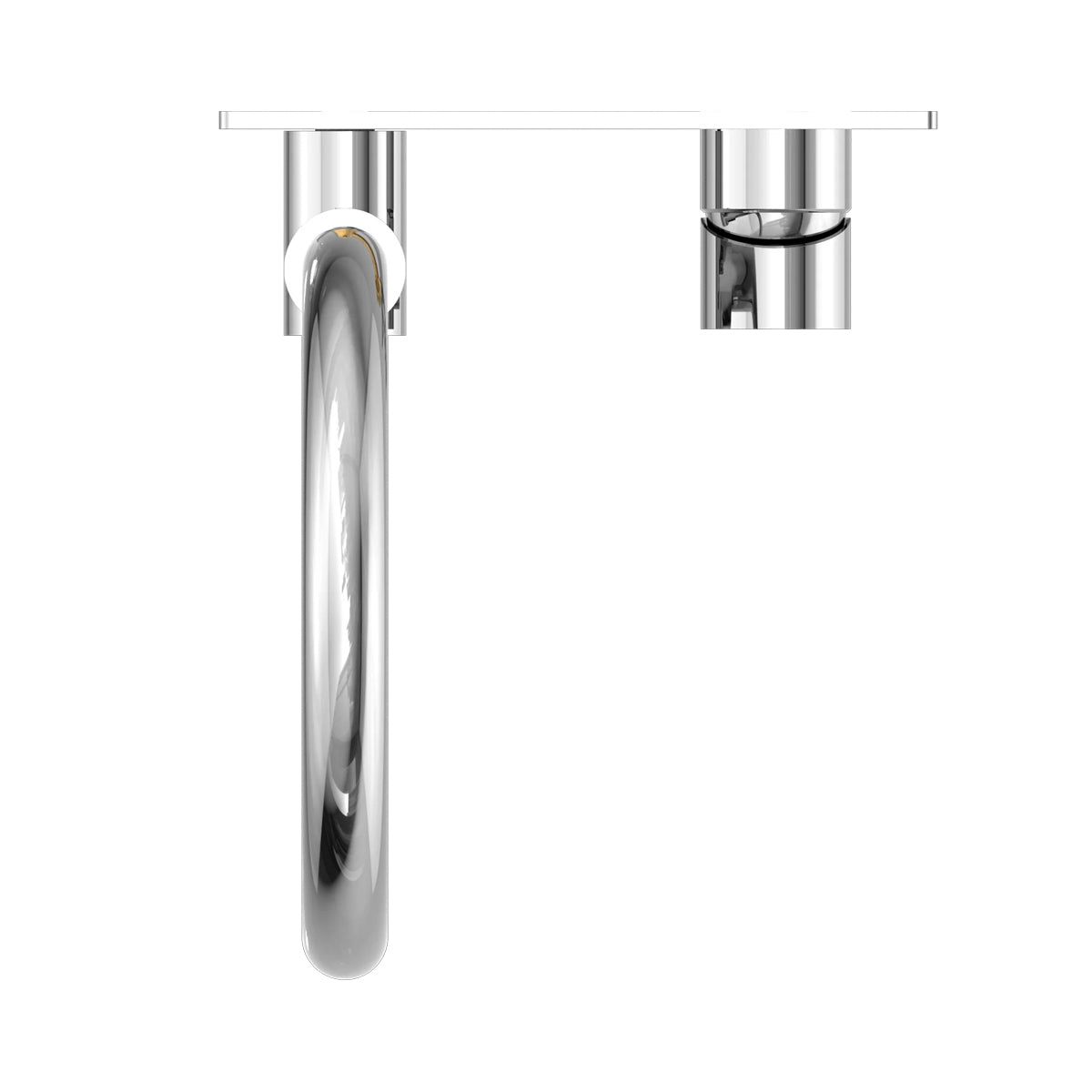 Mecca Wall Basin/Bath Mixer Swivel Spout Chrome