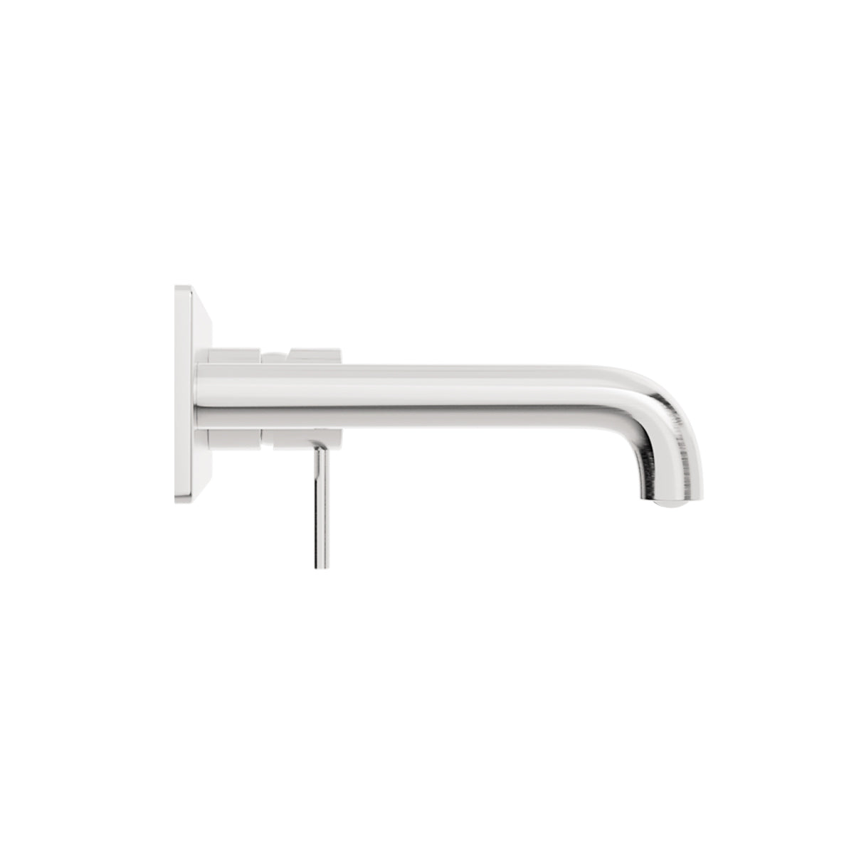 Mecca Wall Basin/Bath Mixer 160mm Brushed Nickel