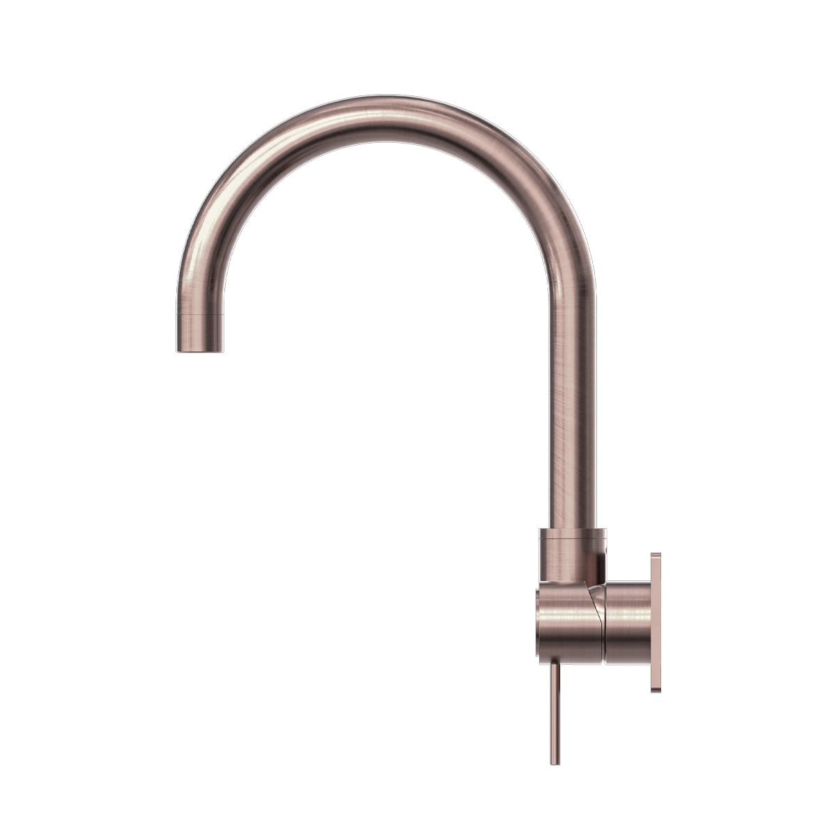 Mecca Wall Basin/Bath Mixer Swivel Spout Brushed Bronze