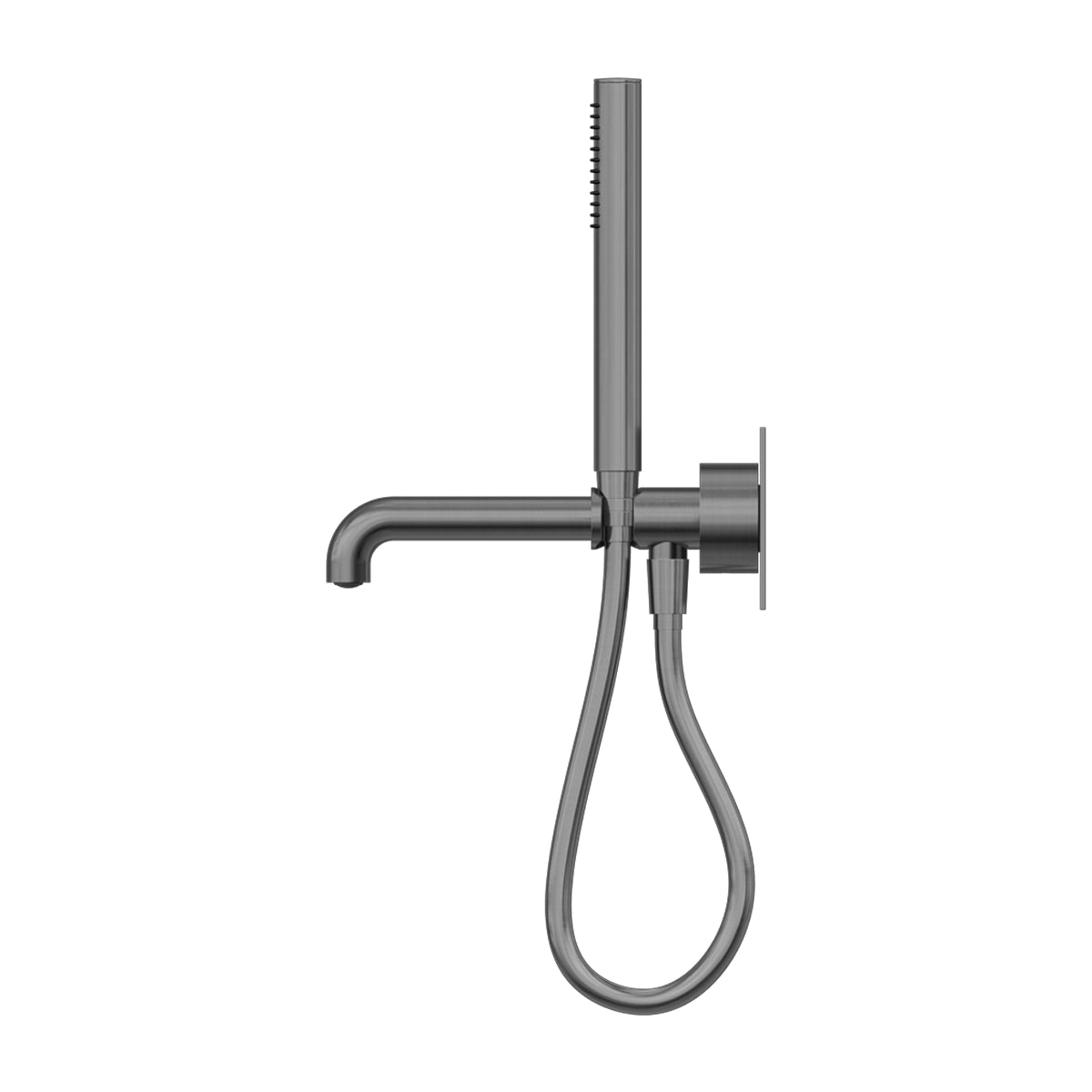 Kara Progressive Shower System With Spout 230mm Gun Metal