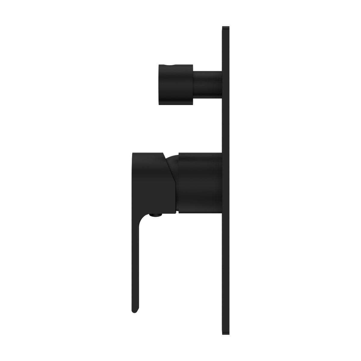 Bianca Shower Mixer With Divertor Matte Black