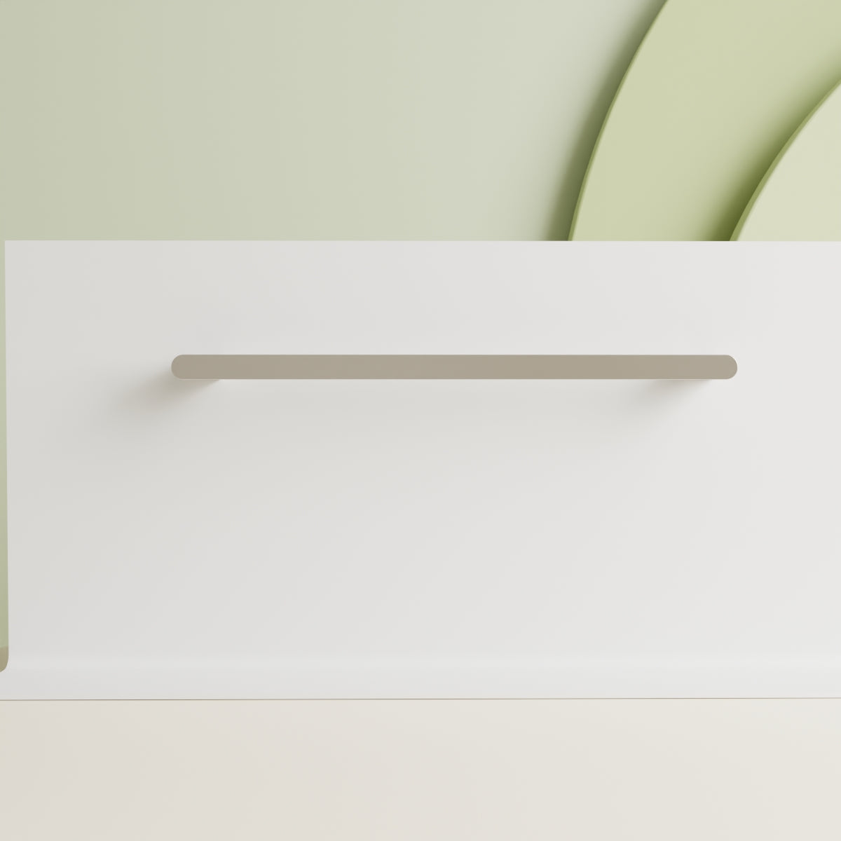 Bianca Single Towel Rail 800mm Chrome